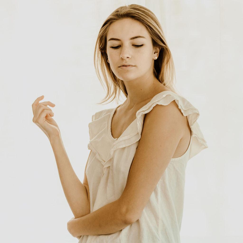 HARLOW Little Heart Stud Earrings - Nashelle