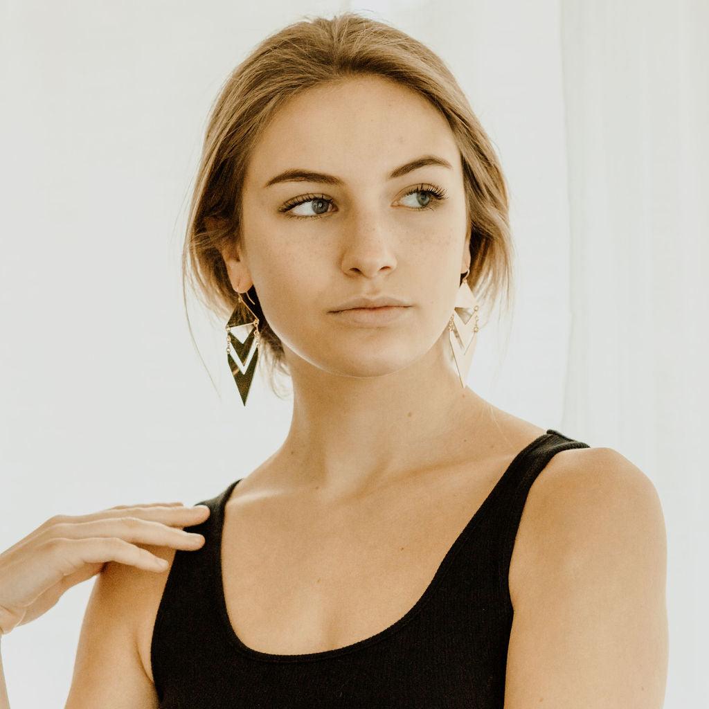 HARLOW Edge Earrings - Nashelle