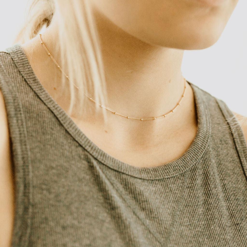 HARLOW Dot Choker Necklace - Nashelle