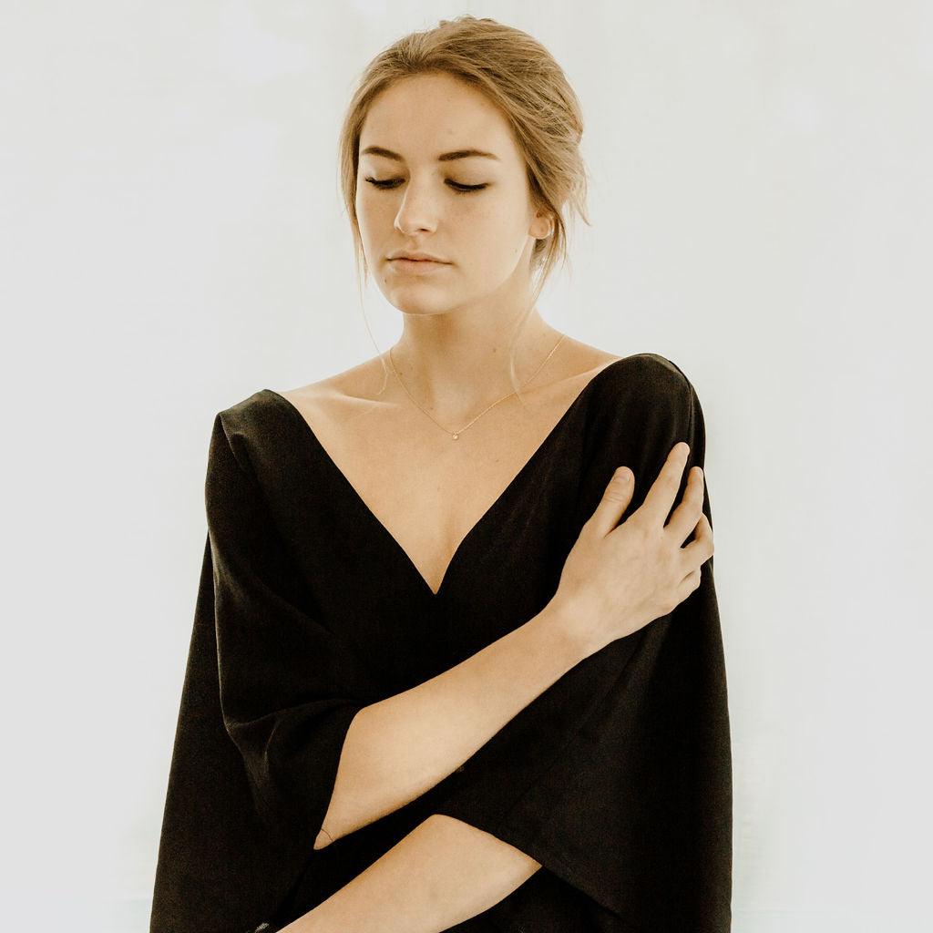 HARLOW Diamond Pendant Necklace - Nashelle