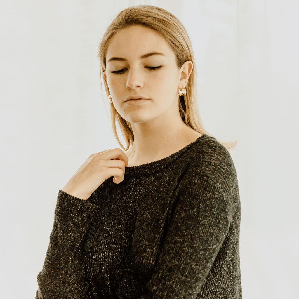 HARLOW Thick Hoop Earrings - Nashelle