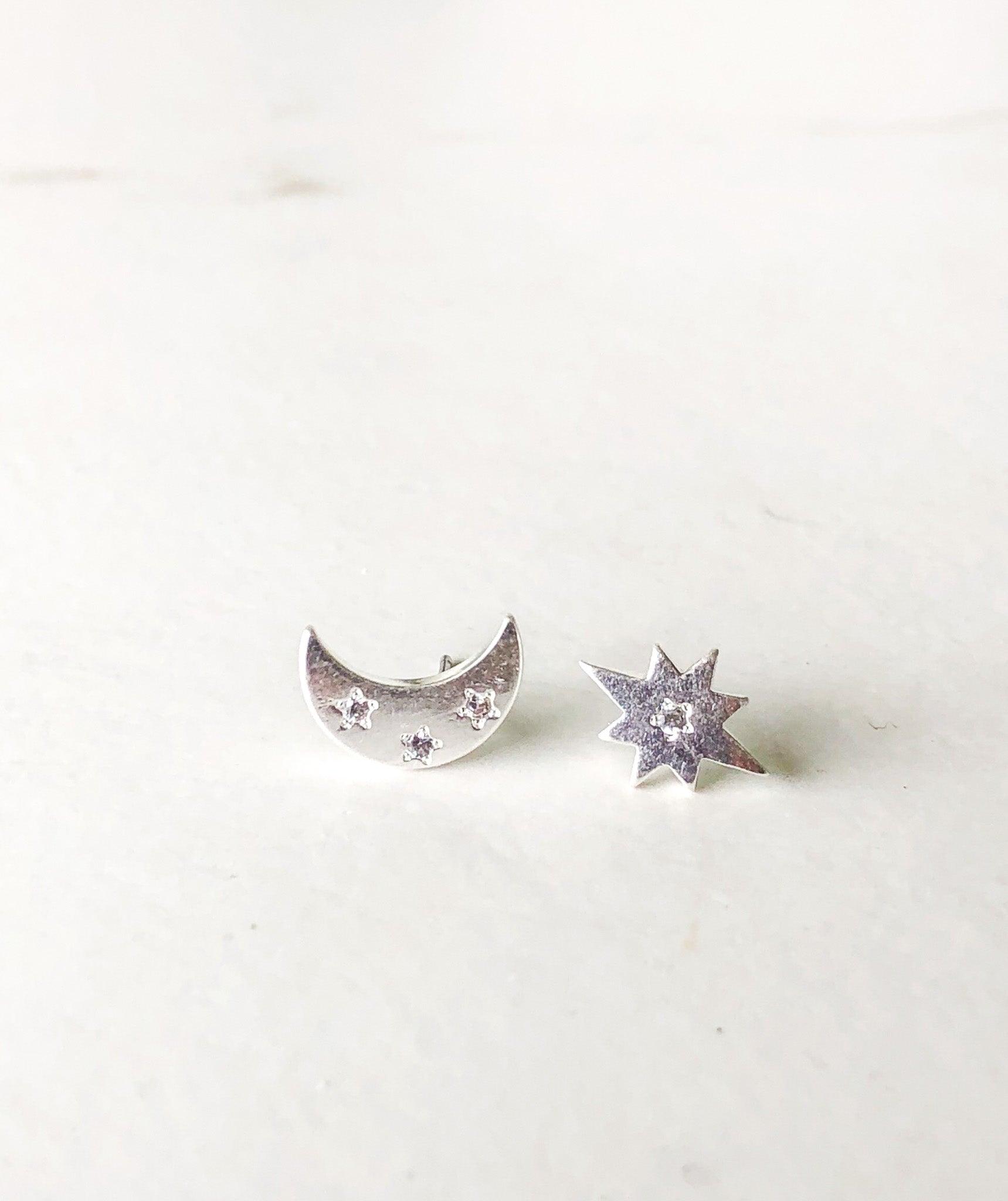 HARLOW Star & Moon Earrings - Nashelle
