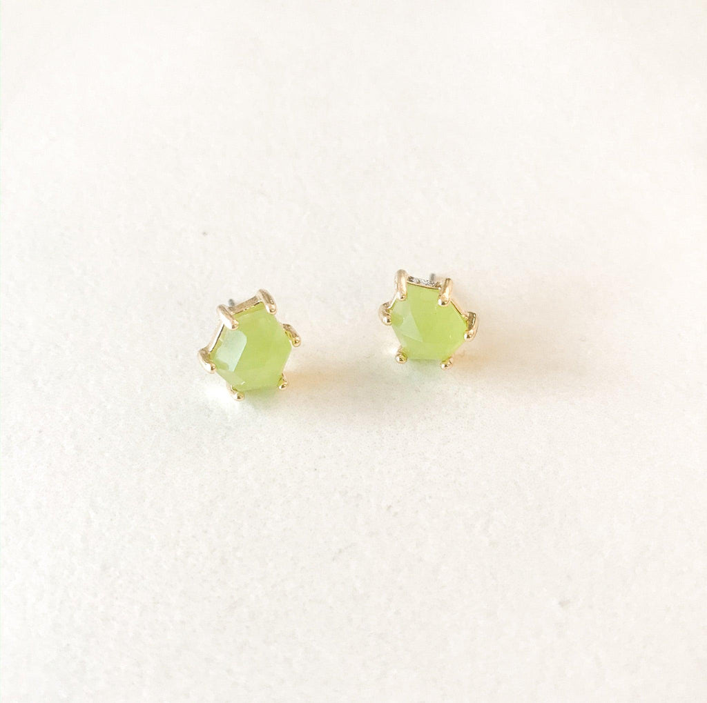 HARLOW Gem Stud Earrings - Nashelle