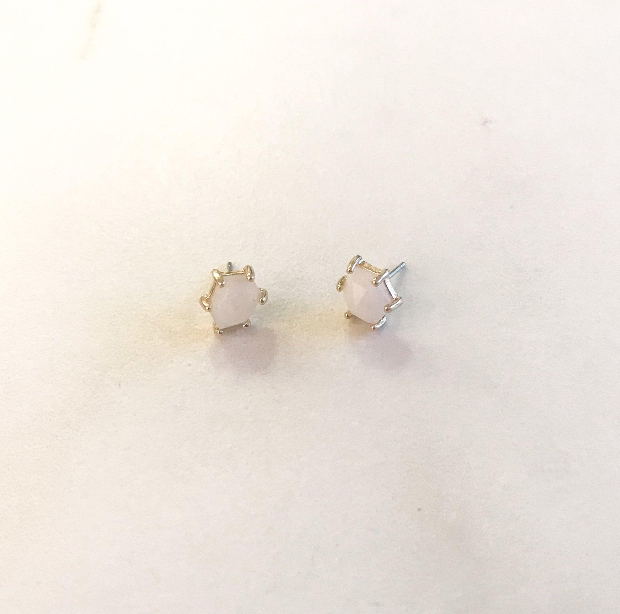 HARLOW Gem Stud Earrings - Nashelle