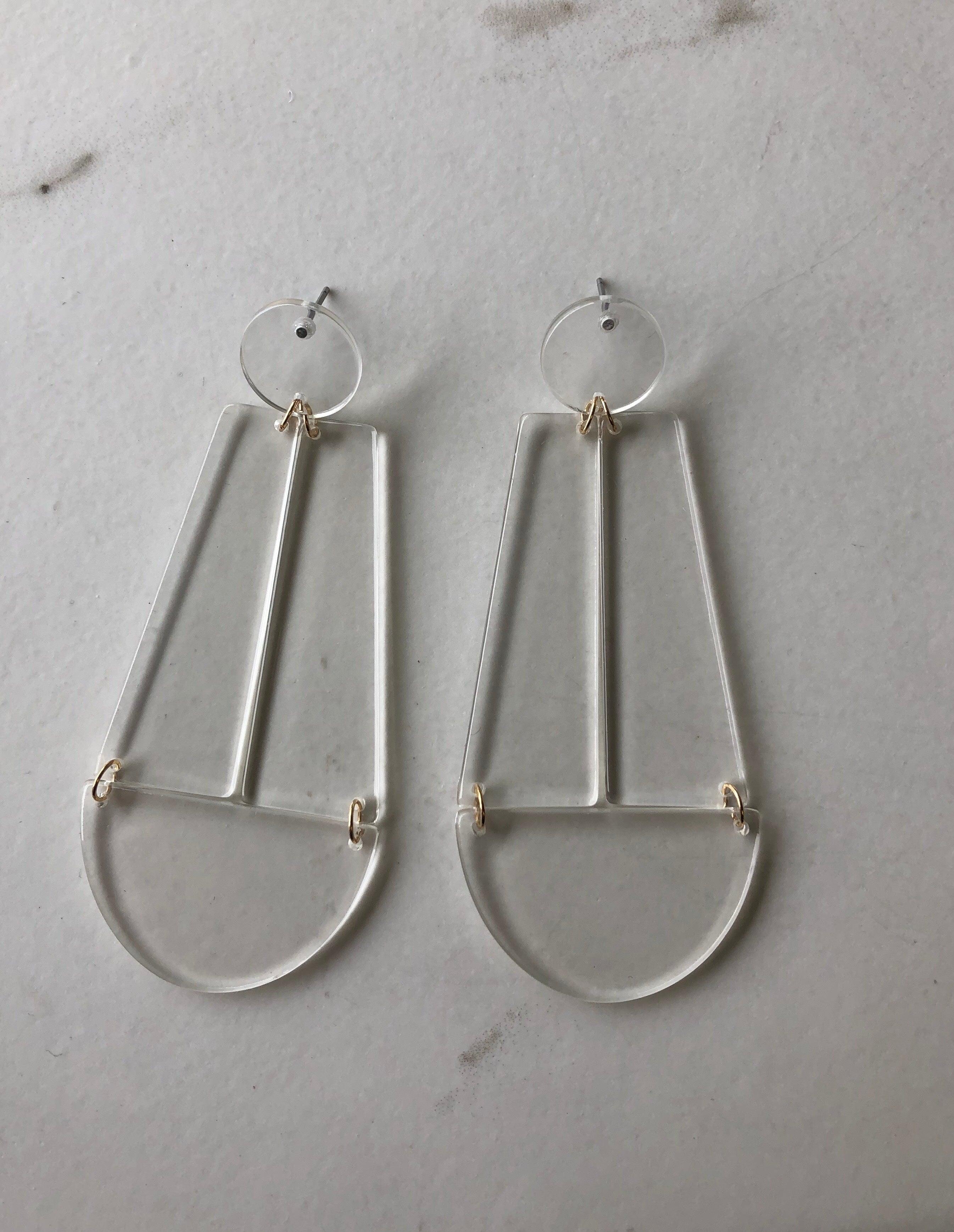 HARLOW Resin Four Piece Earrings - Nashelle