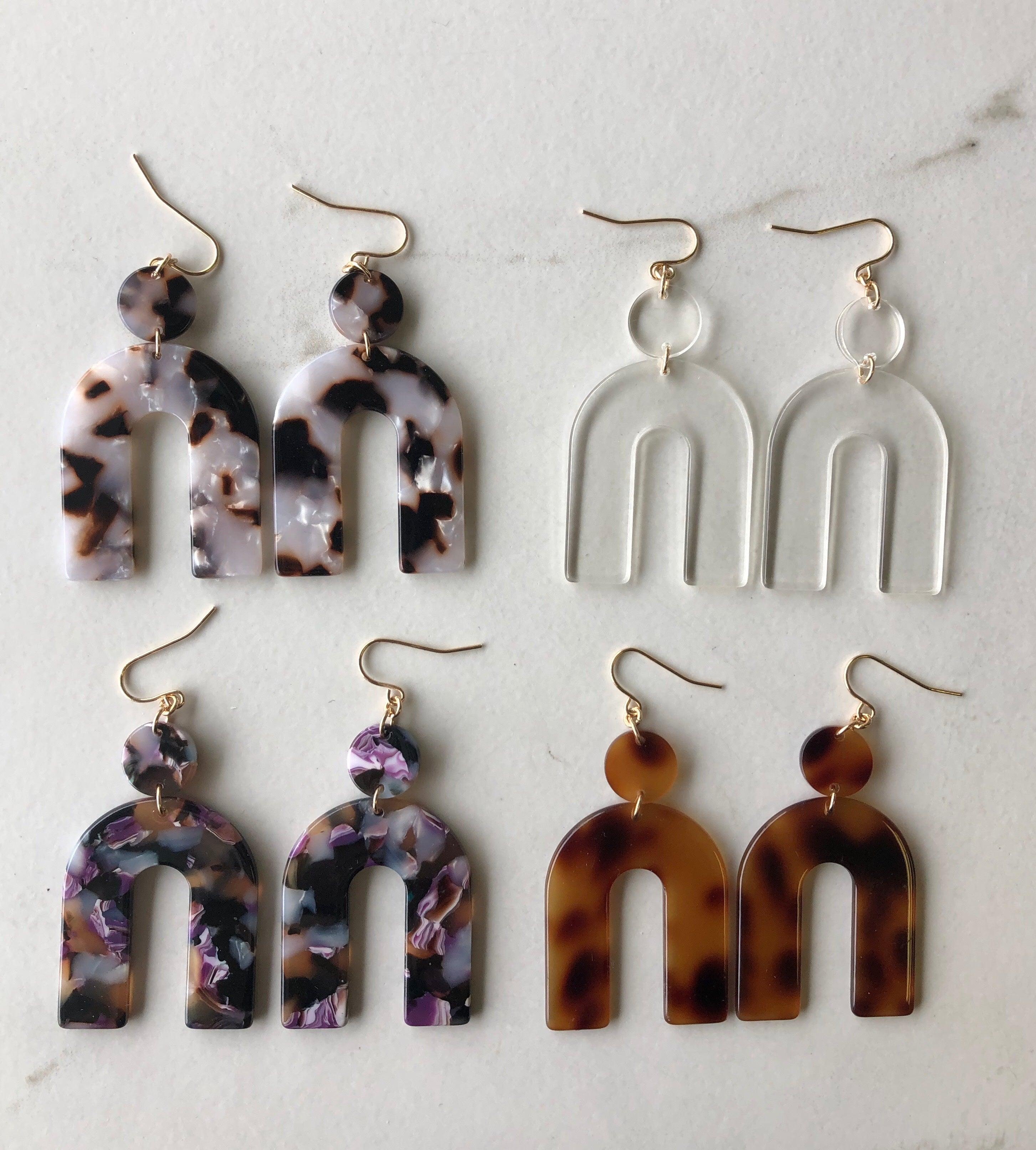 HARLOW Resin Small Solid Circle W/U - Nashelle