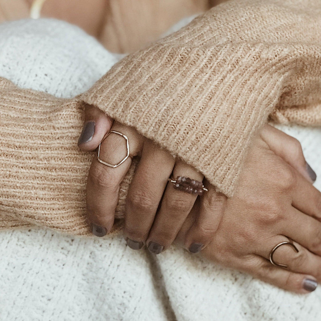 Hexagon Ring - Nashelle