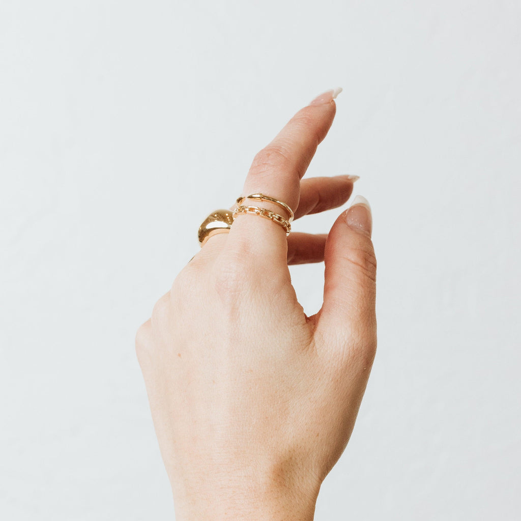 Chain Link Ring - Nashelle