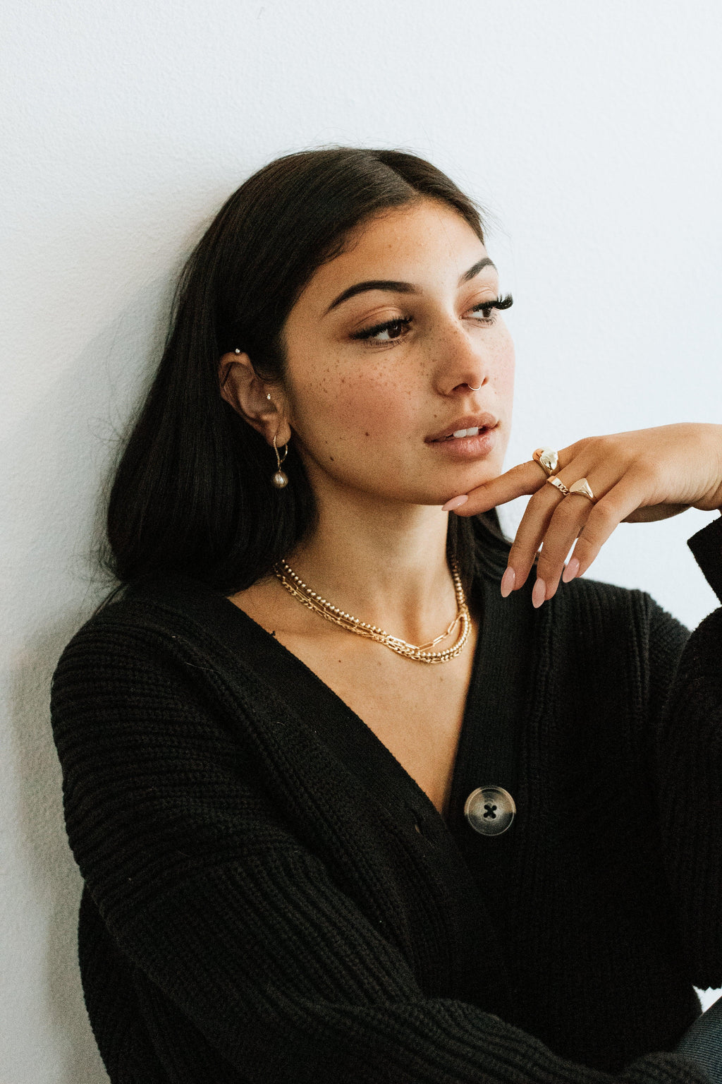 South Sea Pearl Lever Back Drop Earrings - Nashelle