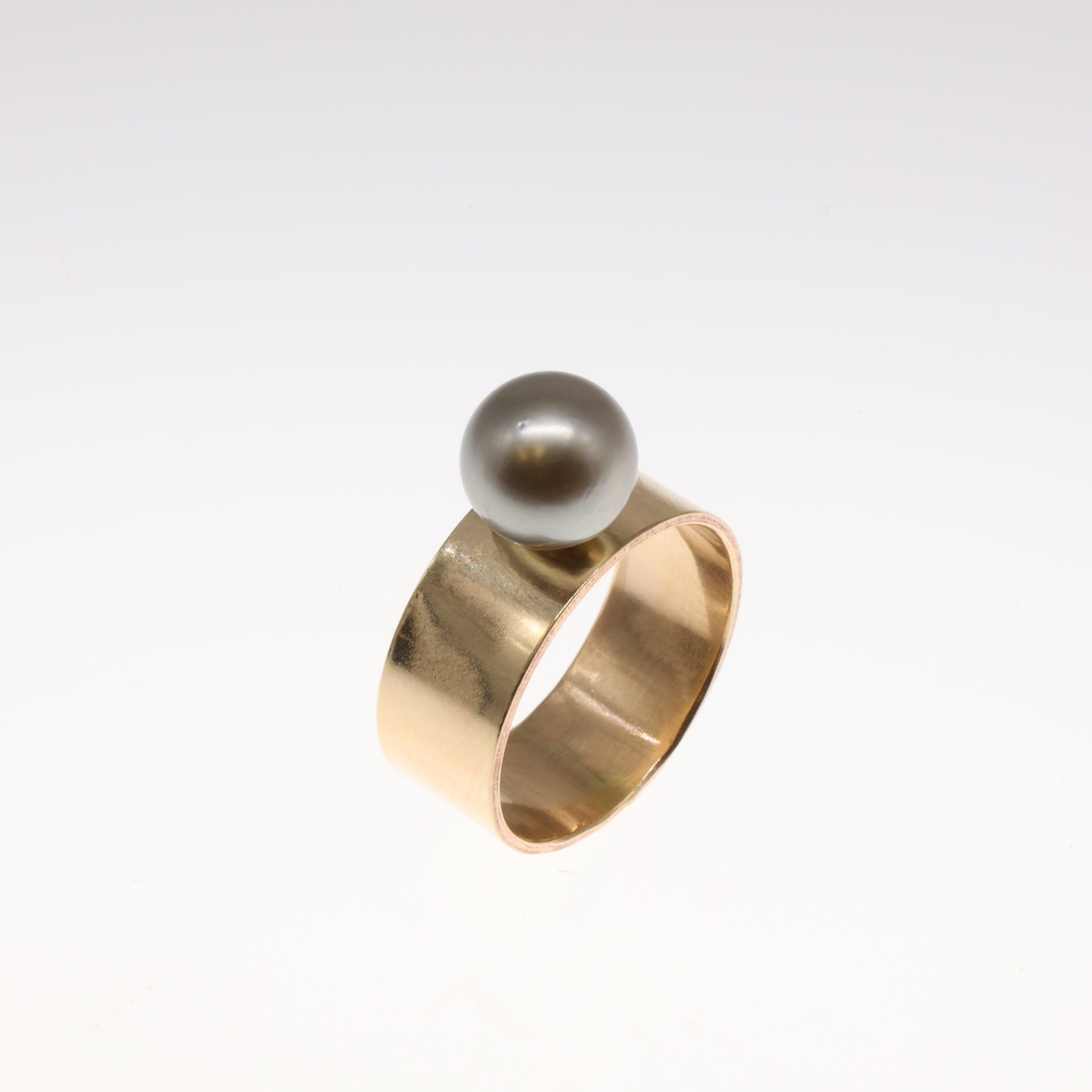 Sunset Pearl Ring - Nashelle
