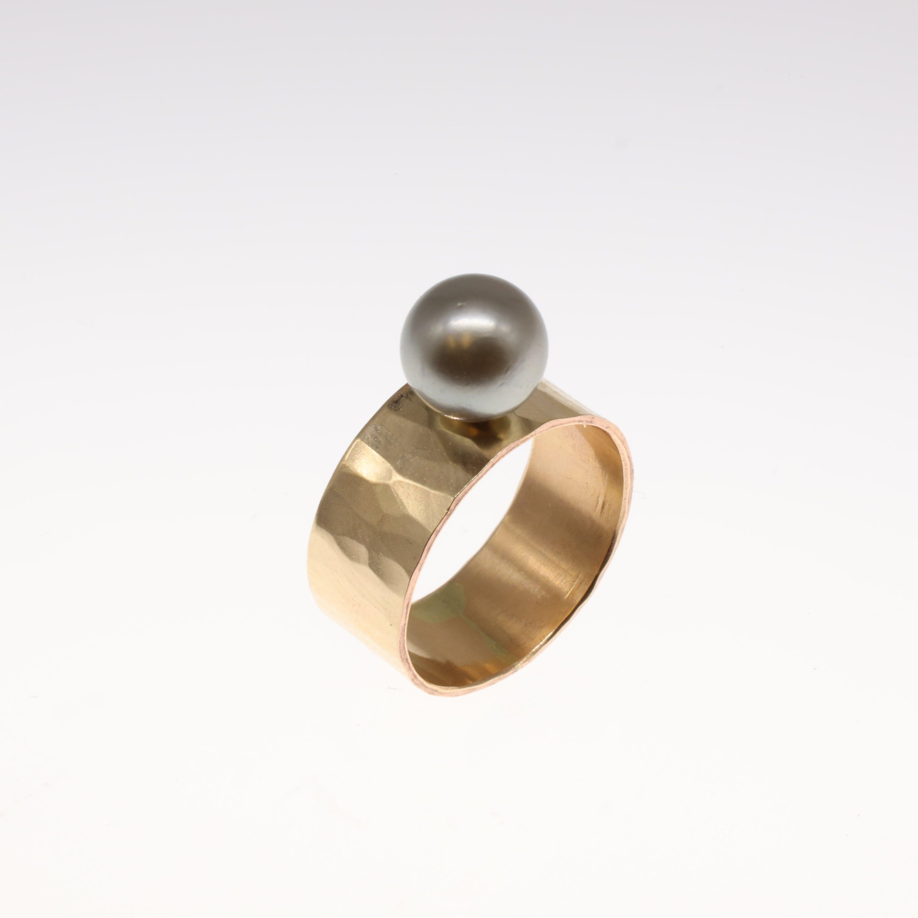 Sunset Pearl Ring - Nashelle