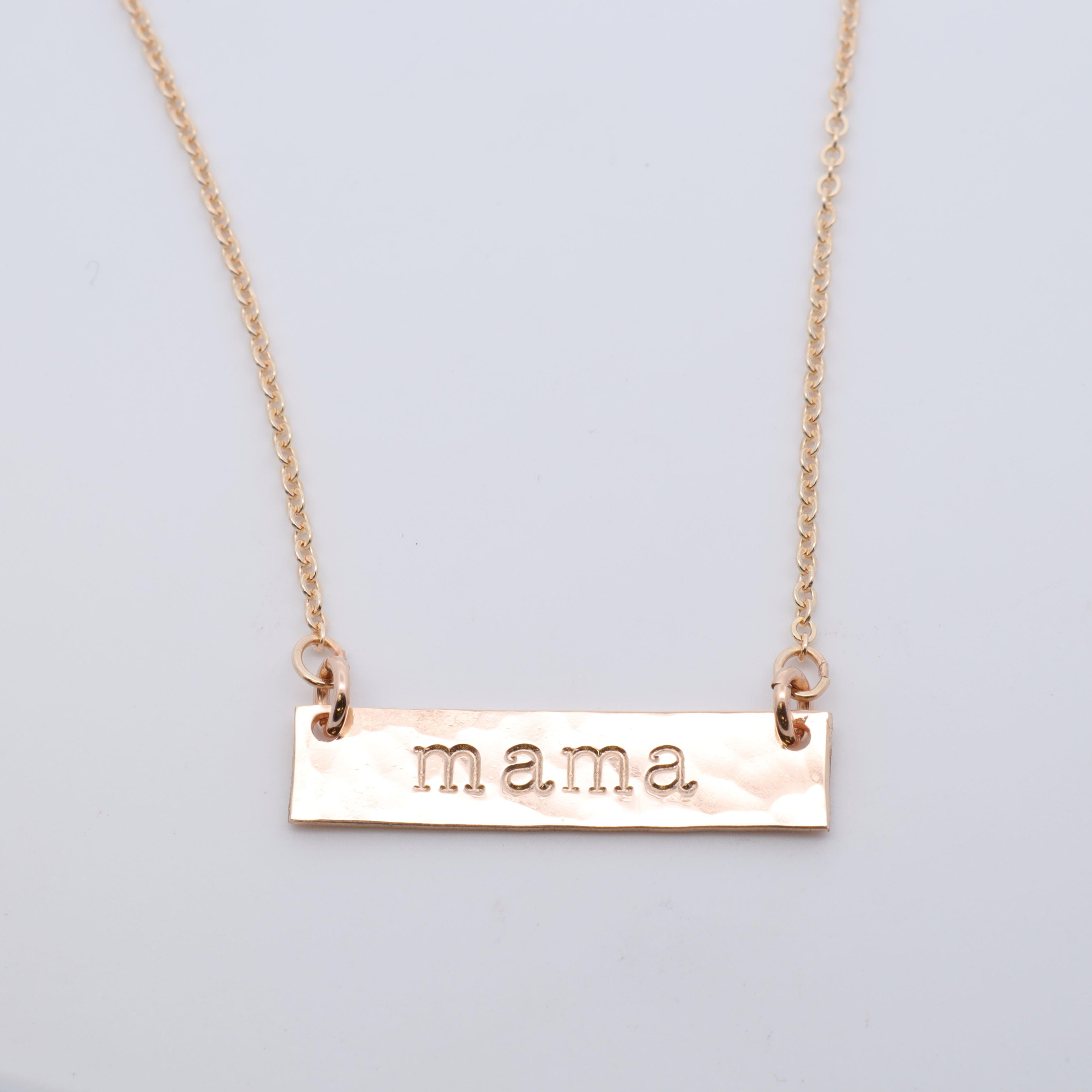 Mama Bar Necklace - Nashelle