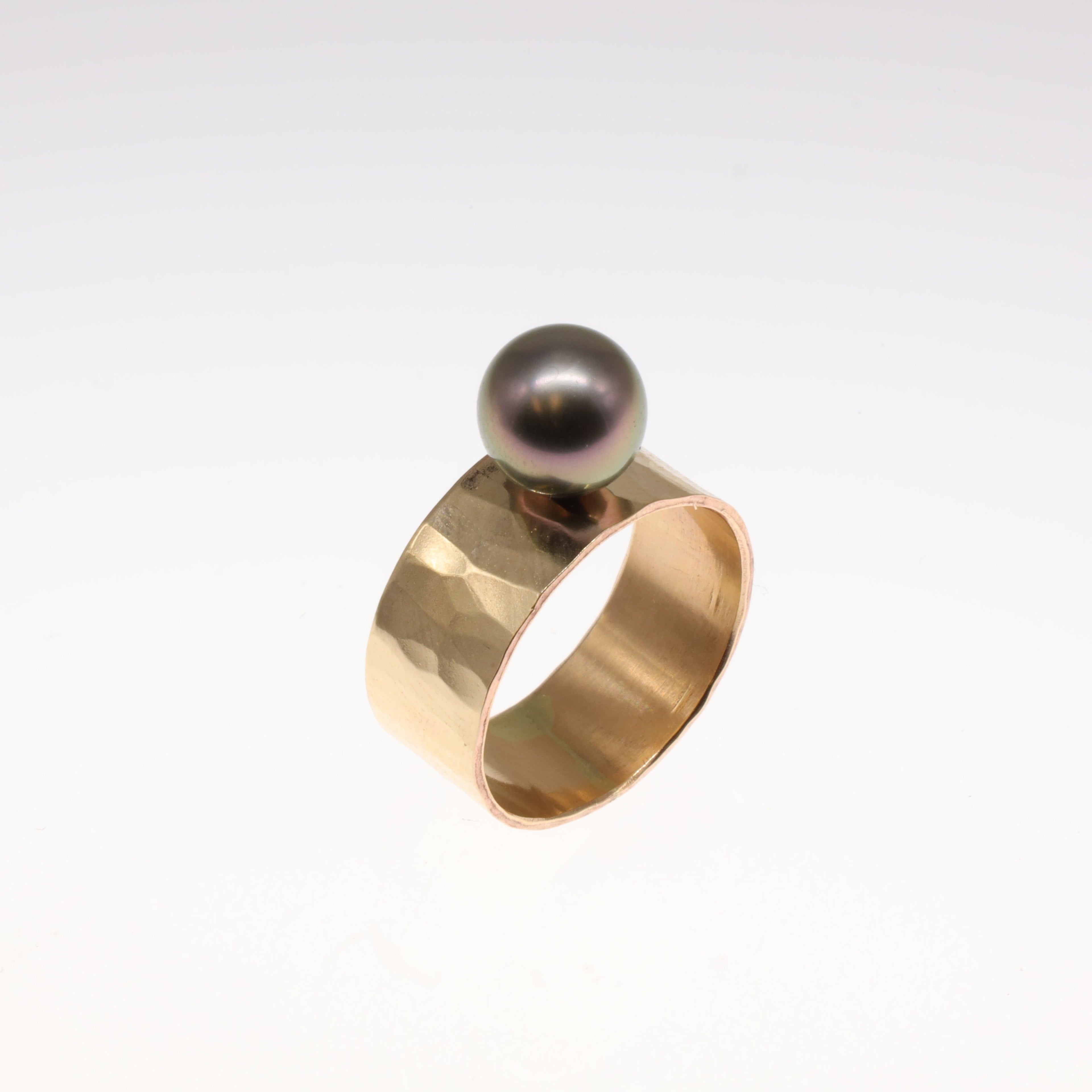 Sunset Pearl Ring - Nashelle