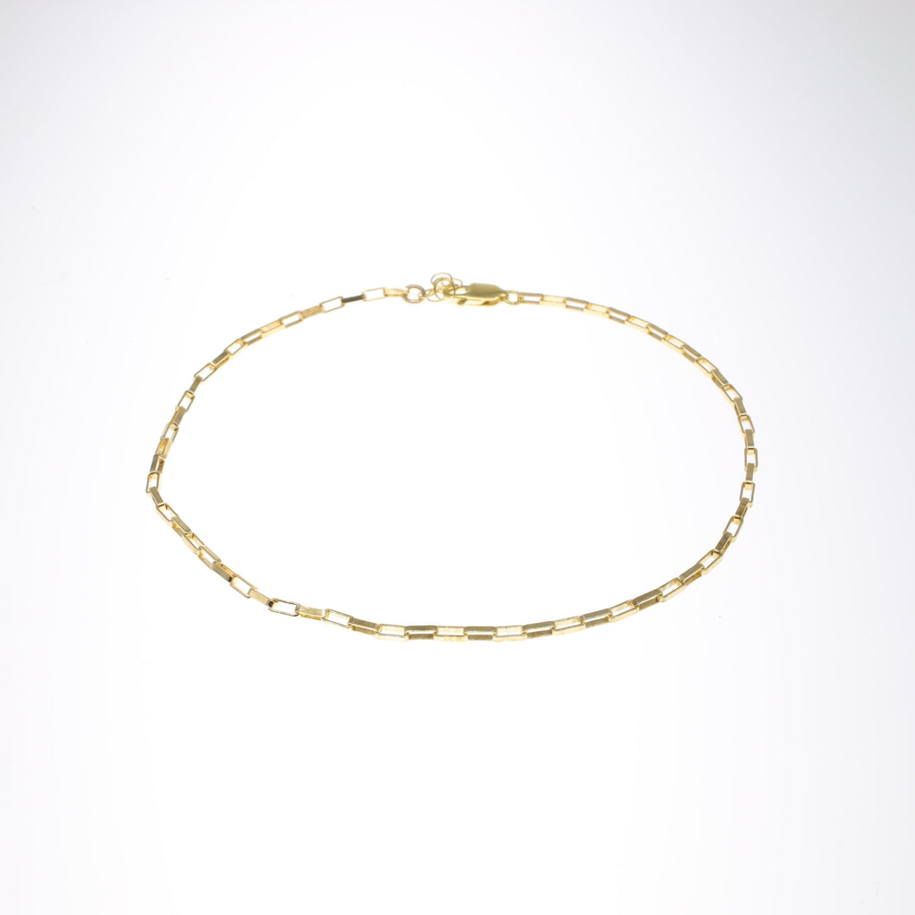 Box Chain Anklet - Nashelle
