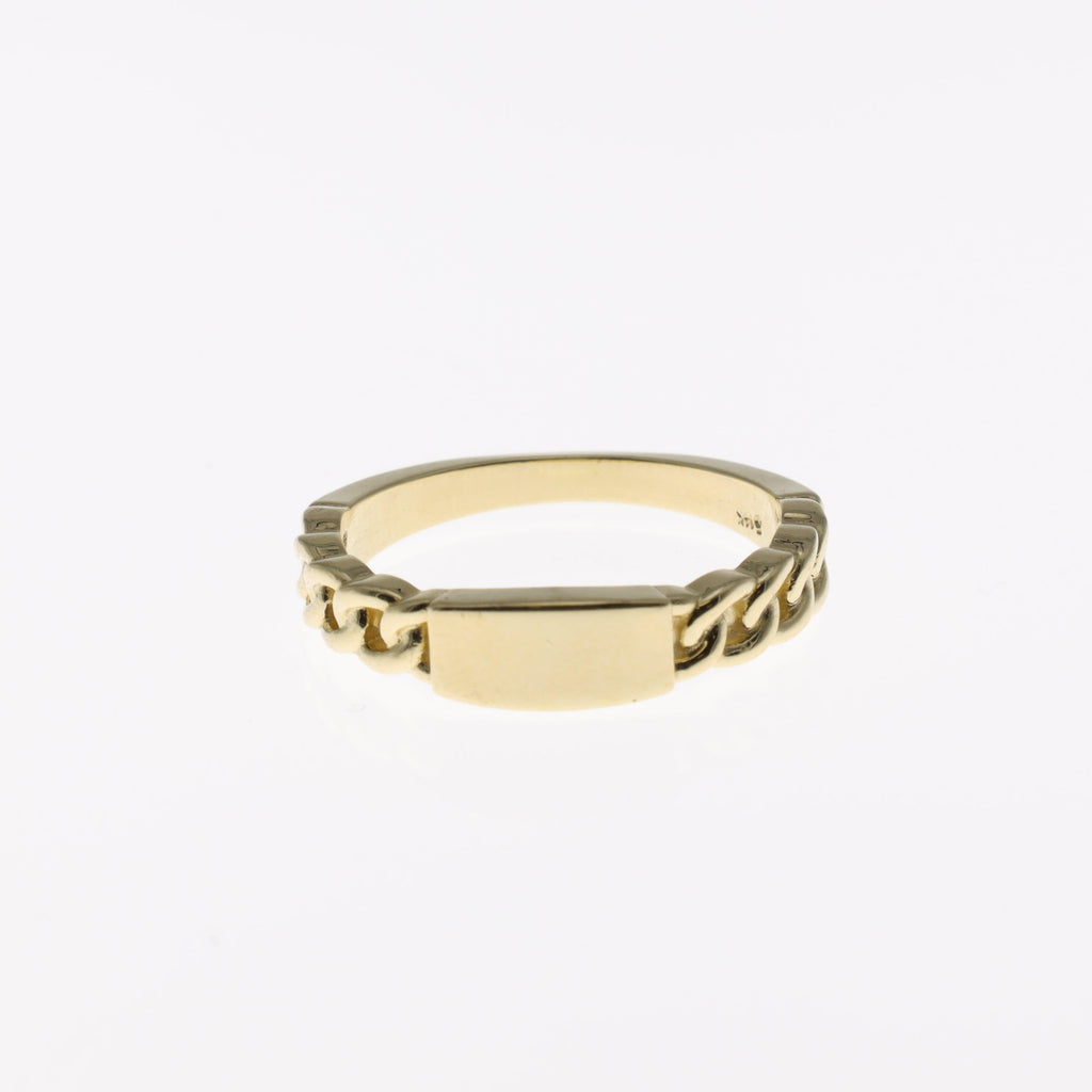 Chain Signet Ring - Nashelle