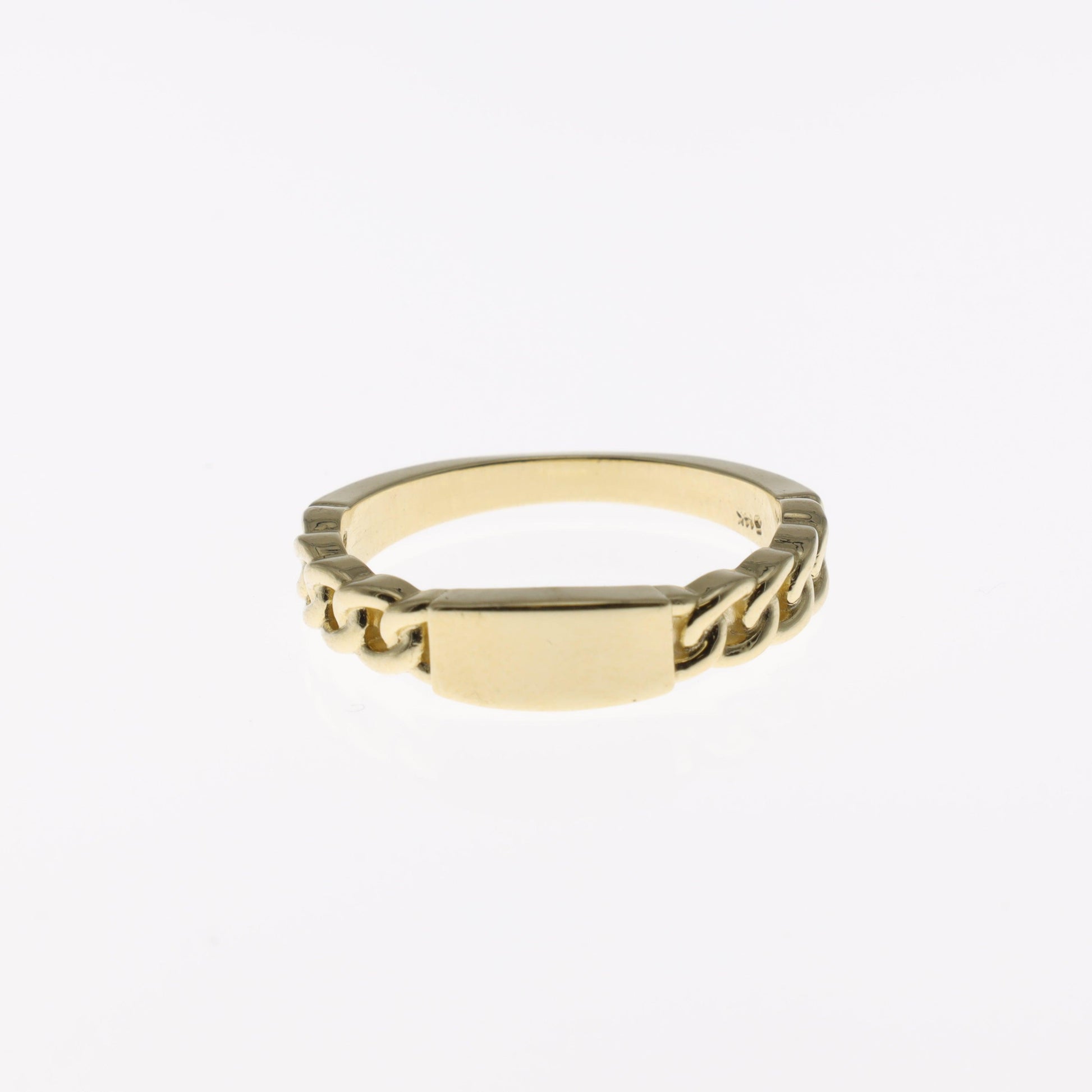 Chain Signet Ring - Nashelle