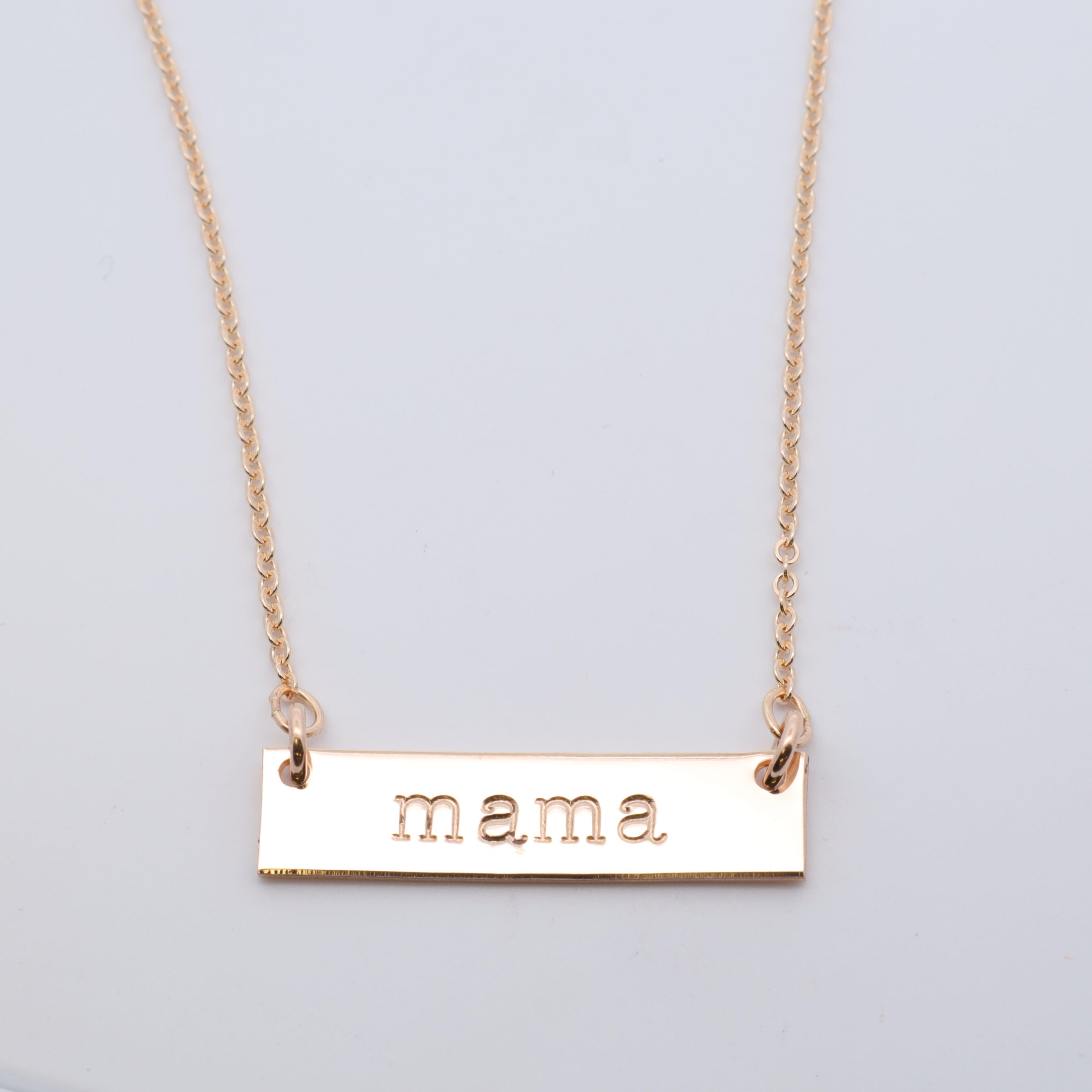 Mama Bar Necklace - Nashelle