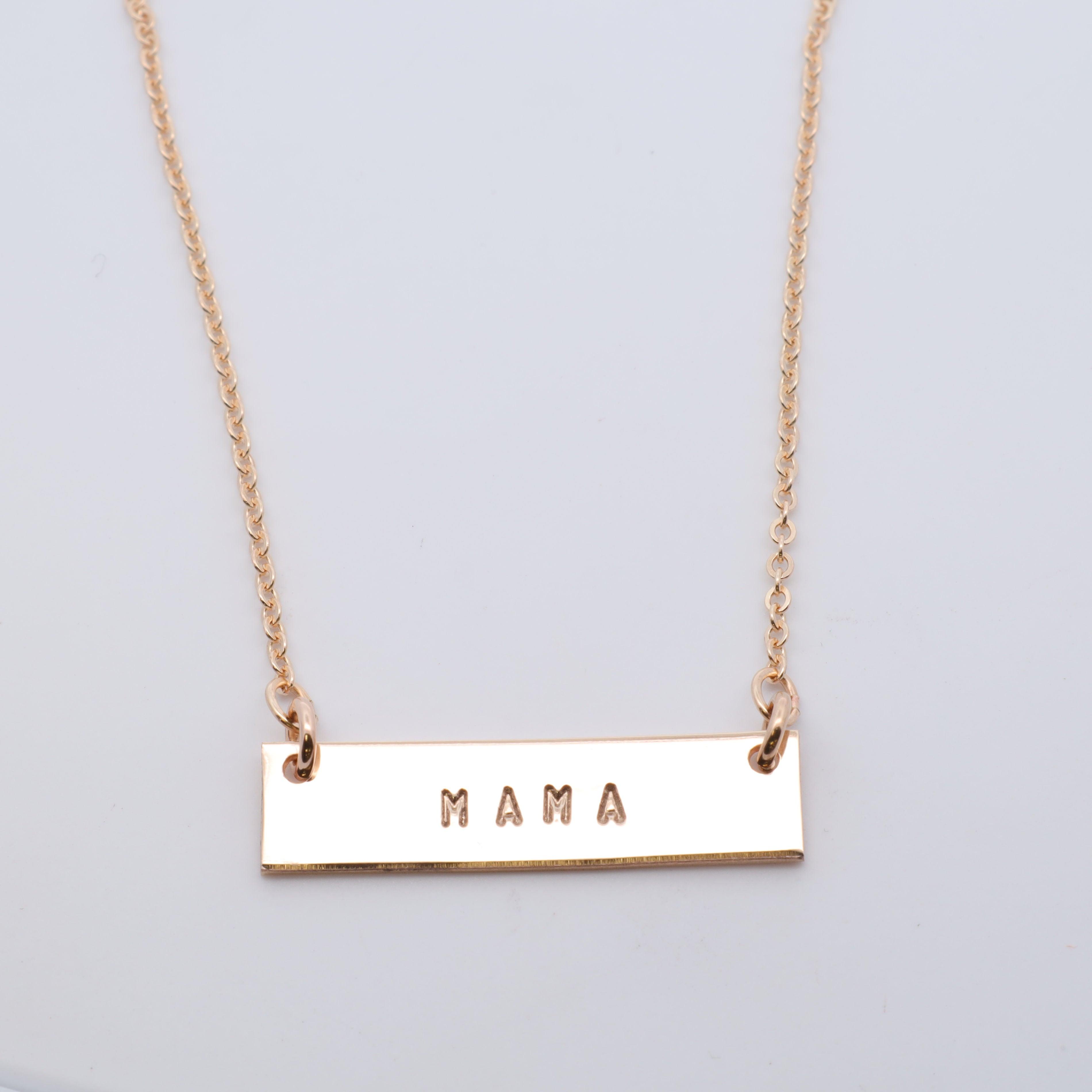 Mama Bar Necklace - Nashelle