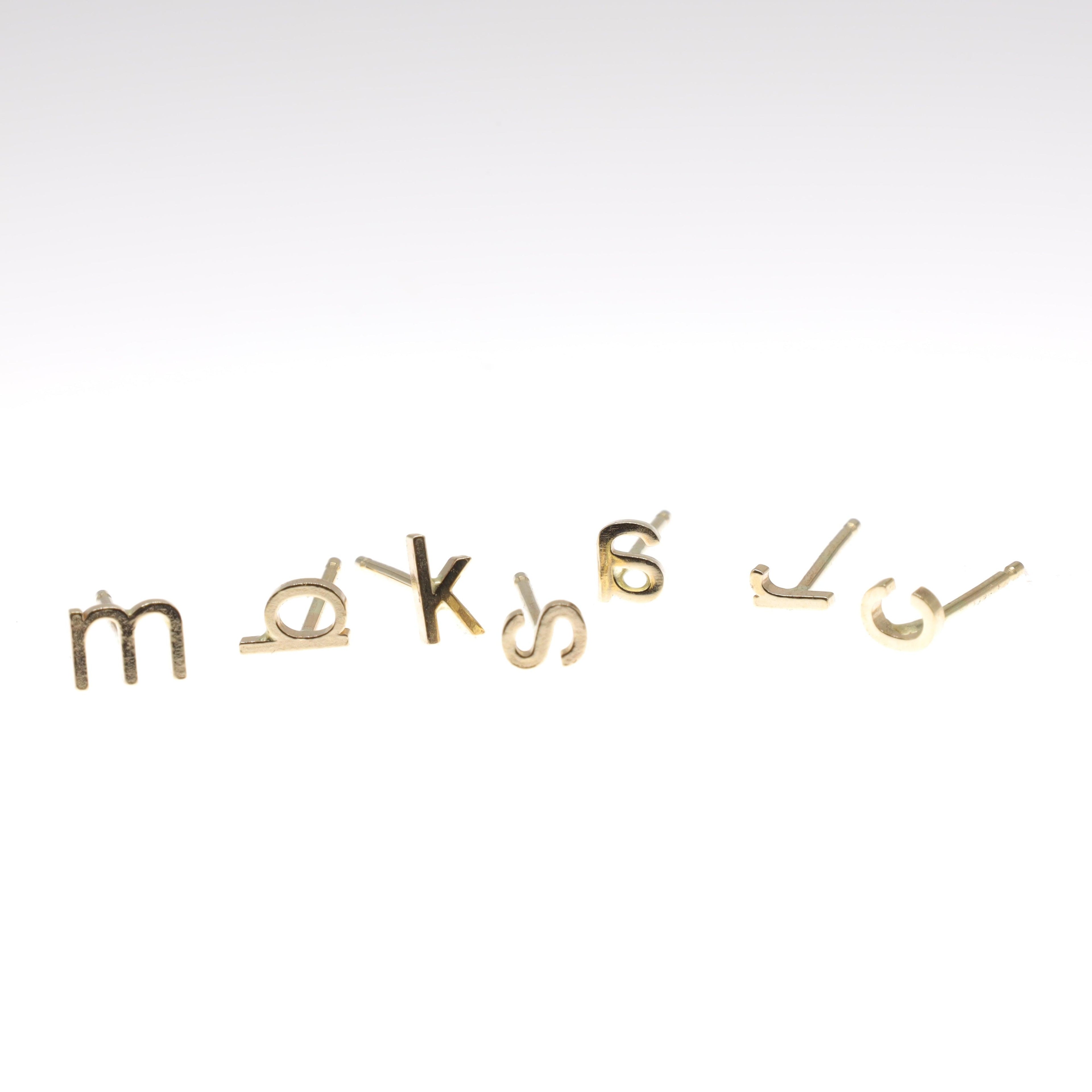 Tiny Alphabet Stud - Nashelle