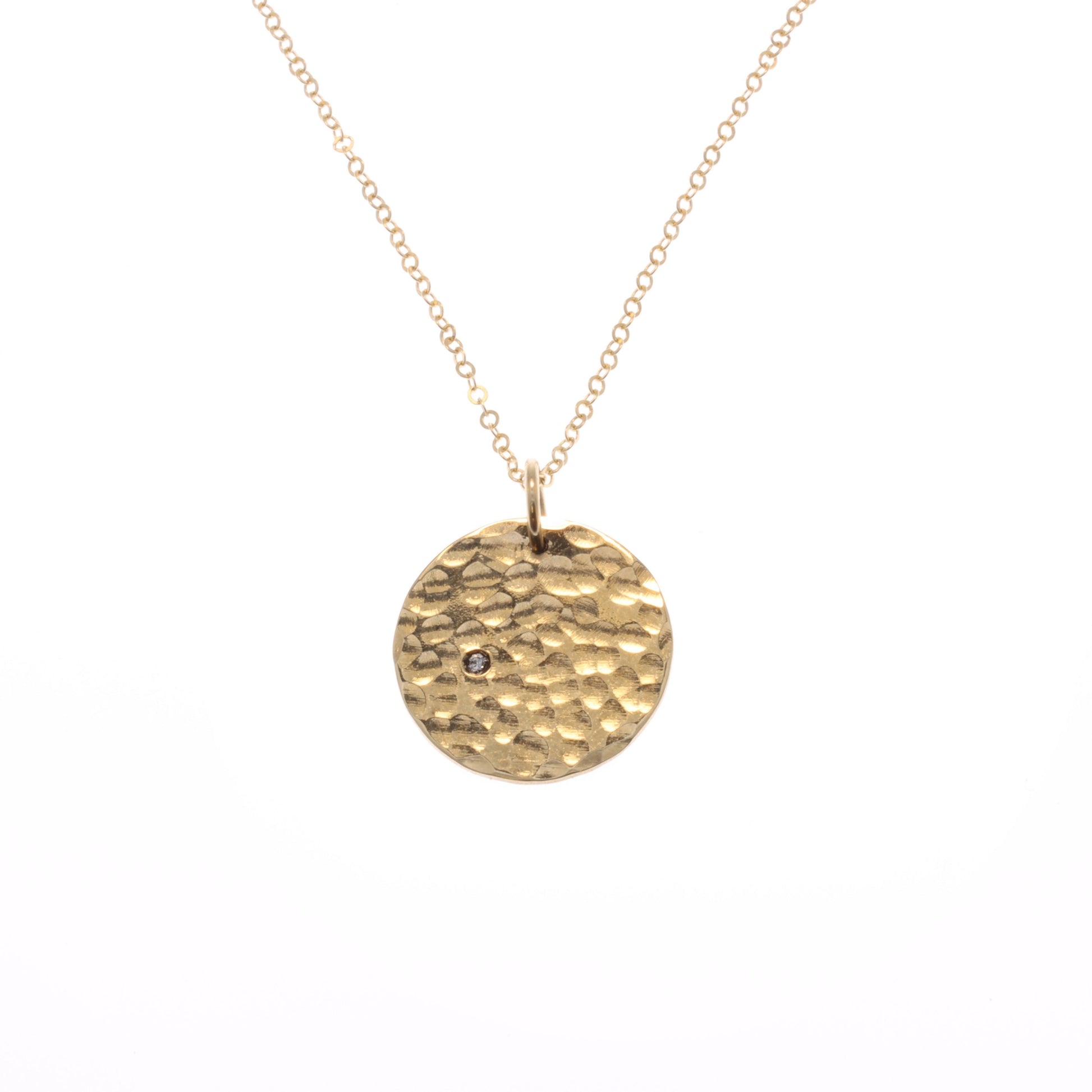 Diamond Moon Necklace - Nashelle