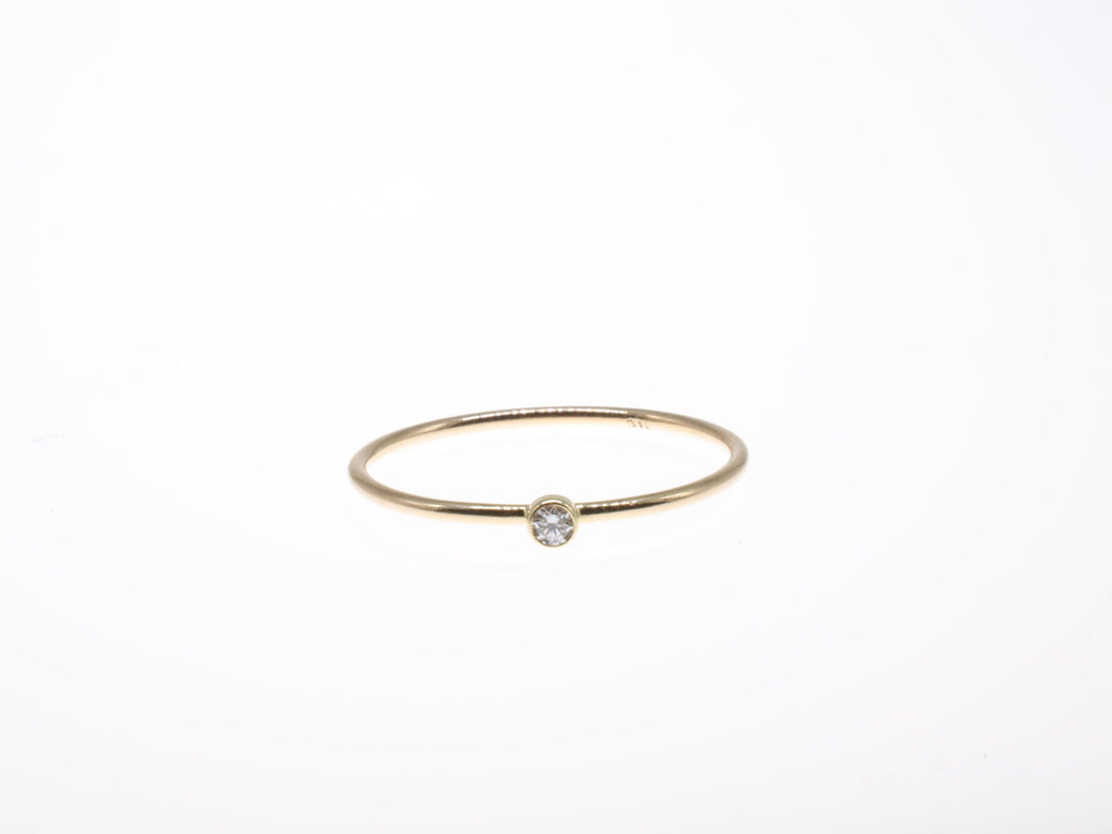 Diamond Stacking Ring - Nashelle
