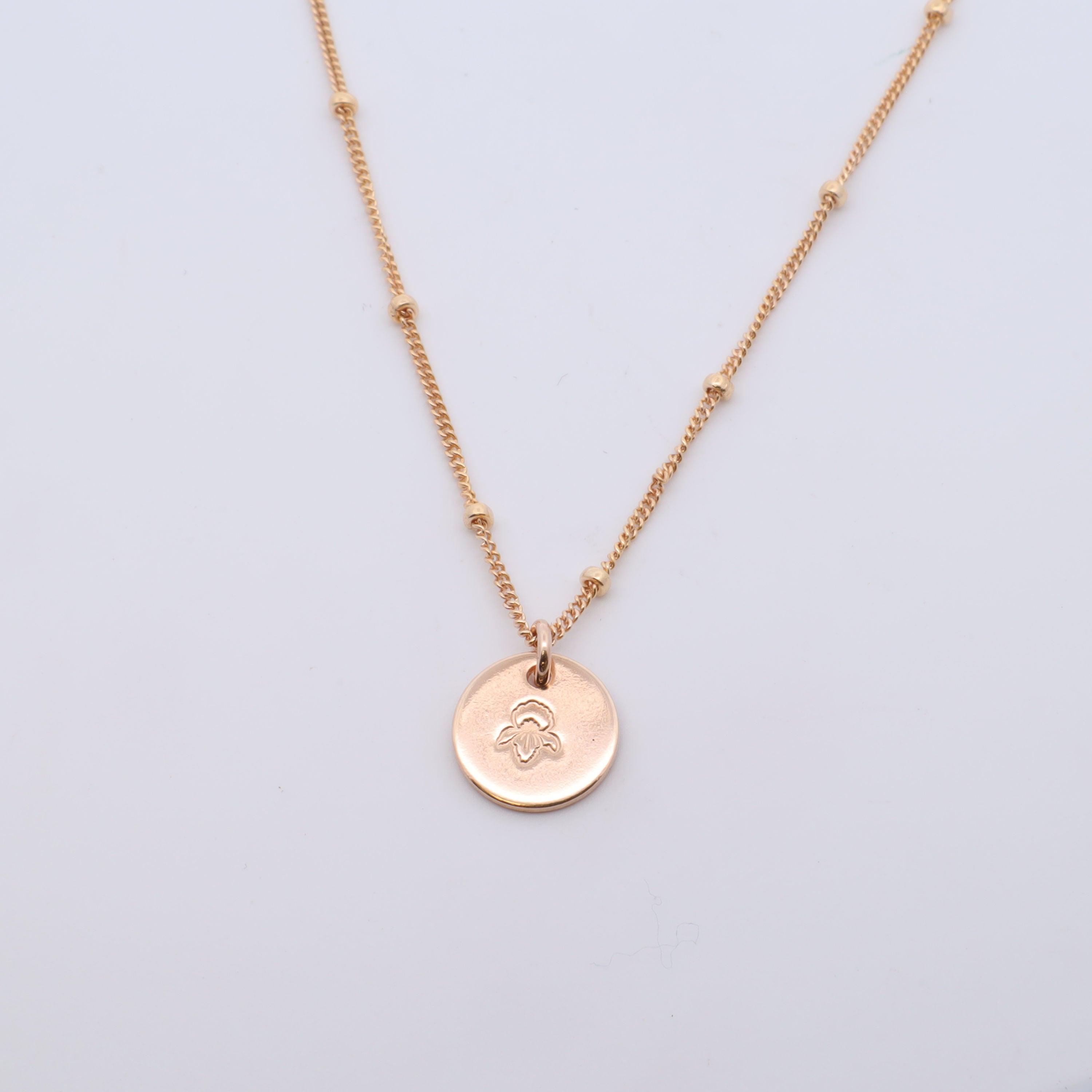 Petite Birth Flower Necklace - Nashelle