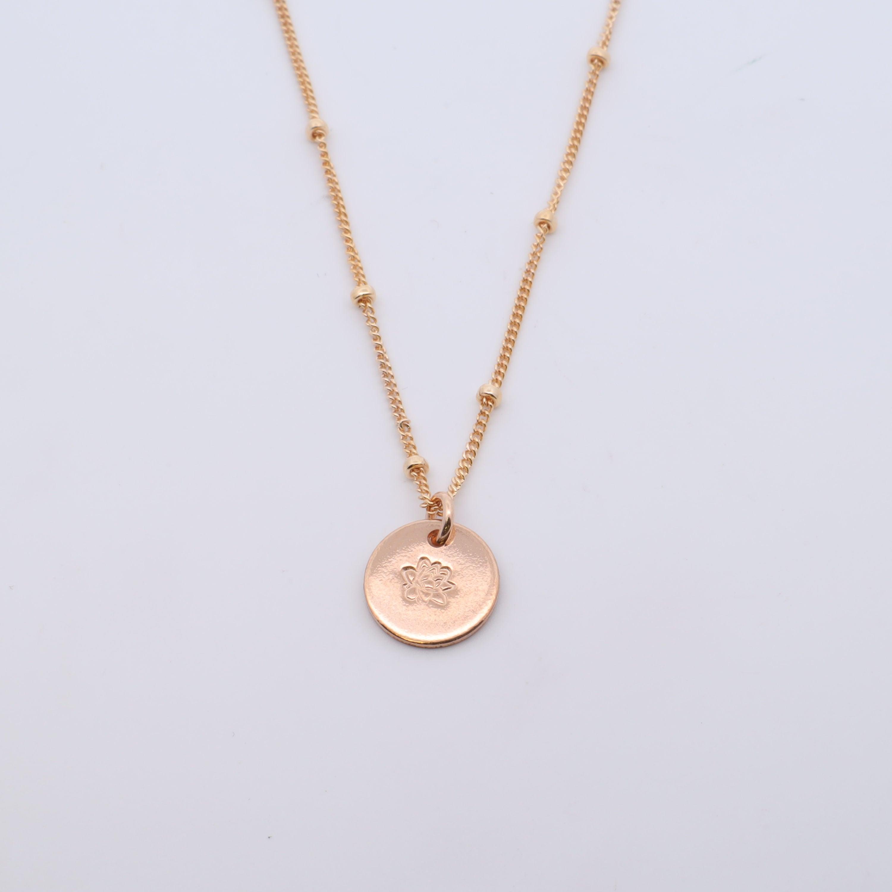 Petite Birth Flower Necklace - Nashelle