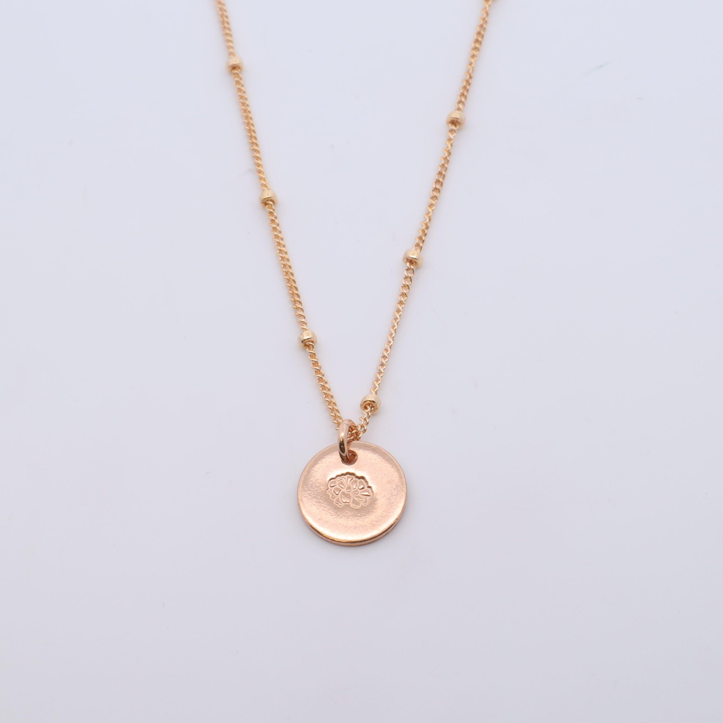 Petite Birth Flower Necklace - Nashelle