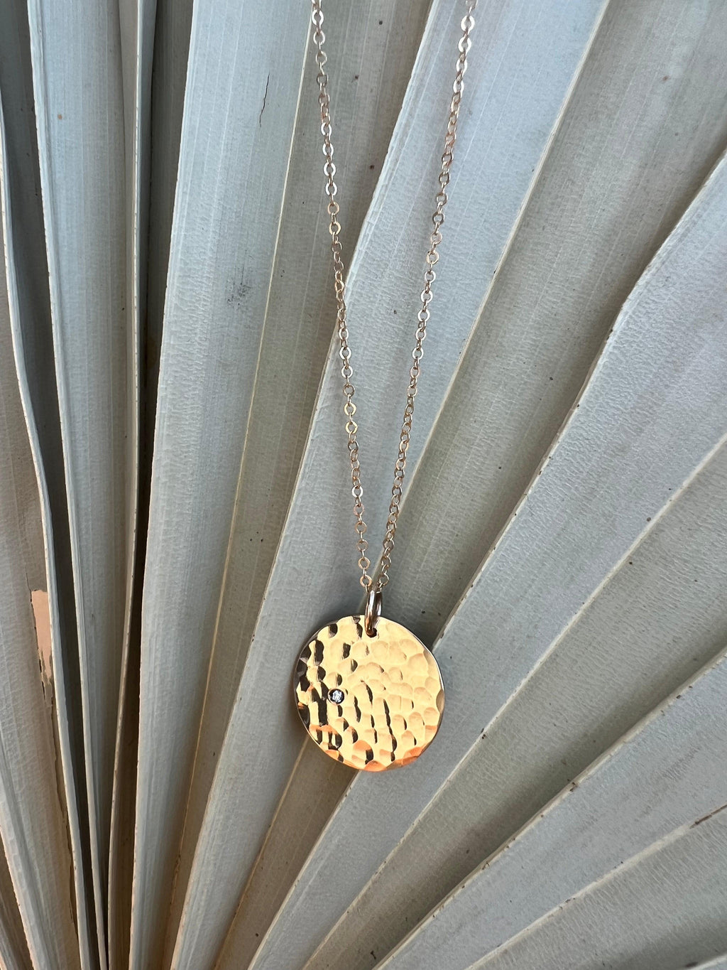 Diamond Moon Necklace - Nashelle