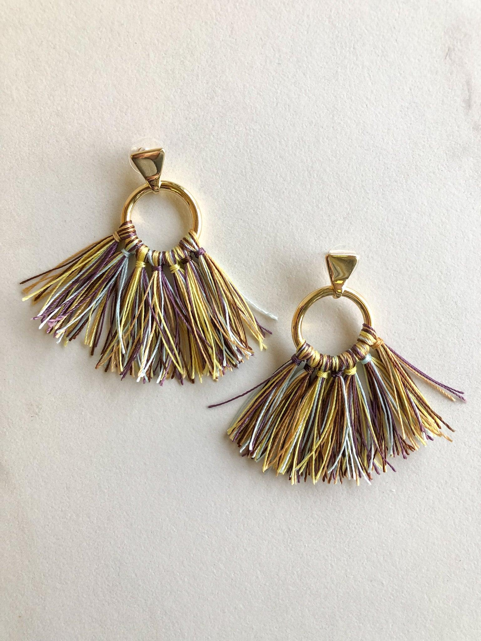 HARLOW Thick Fringe Earring - Nashelle
