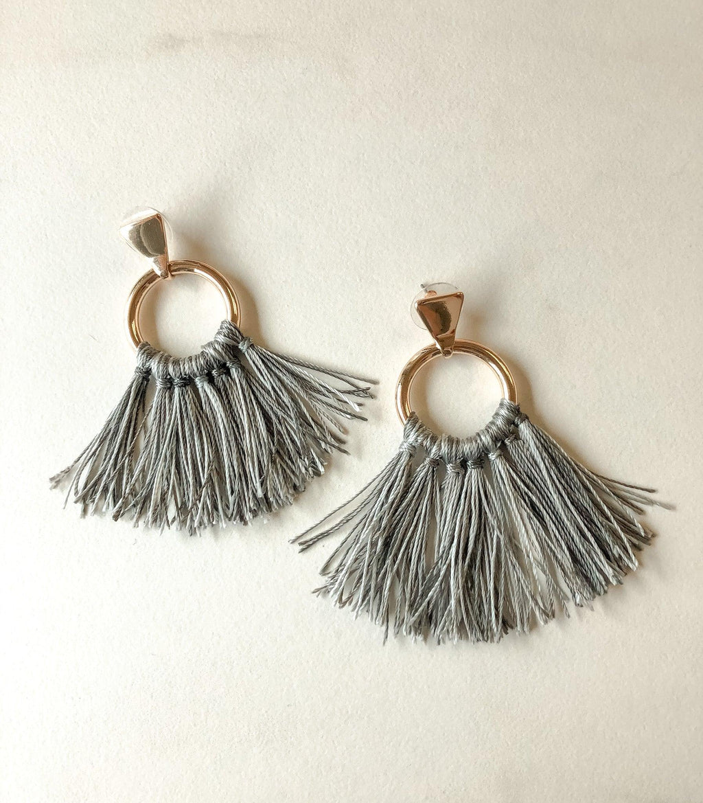 HARLOW Thick Fringe Earring - Nashelle