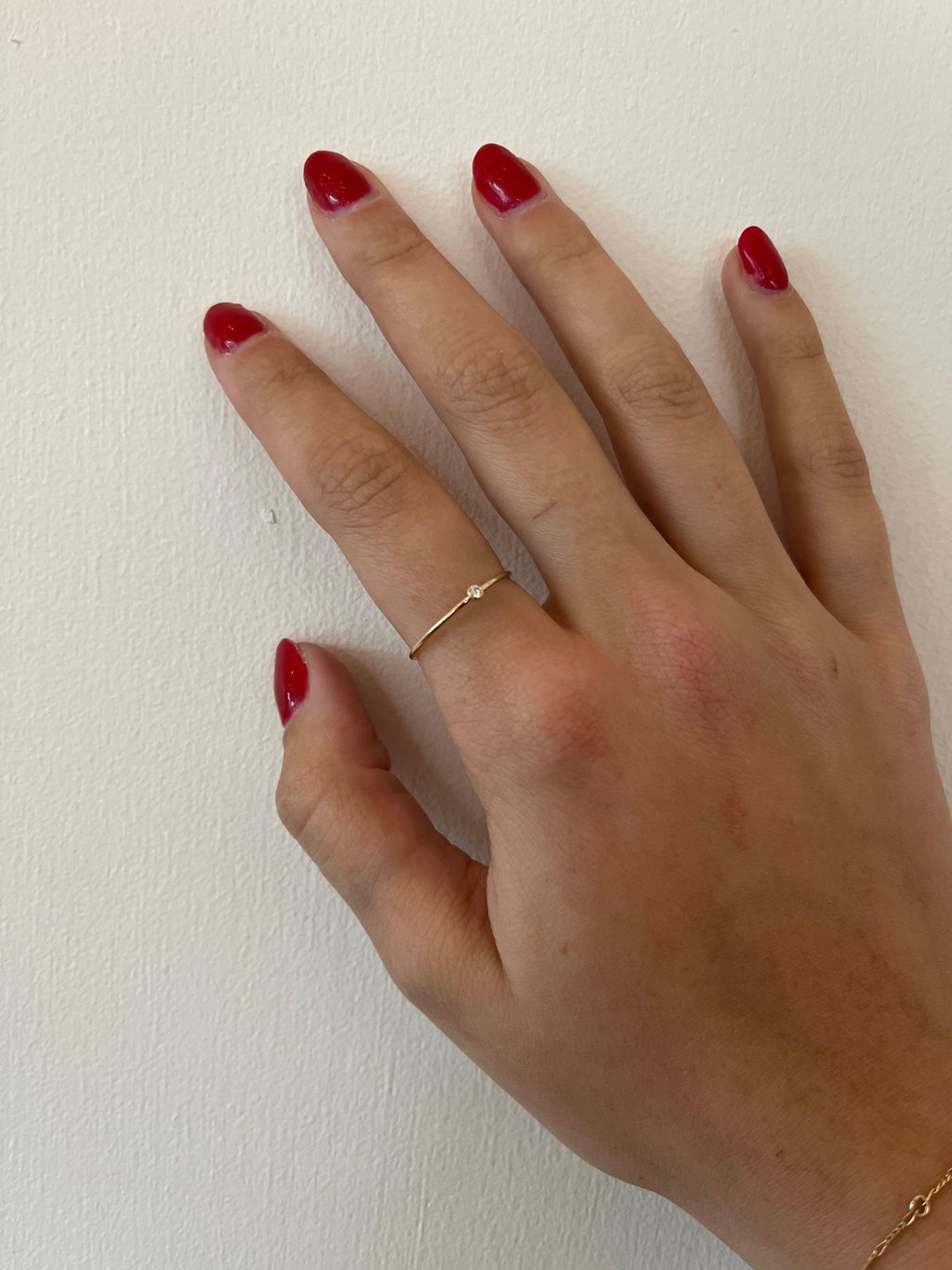 Diamond Stacking Ring - Nashelle