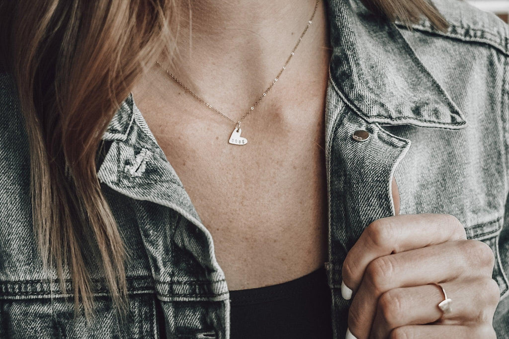 Heart Charm Necklace - Nashelle