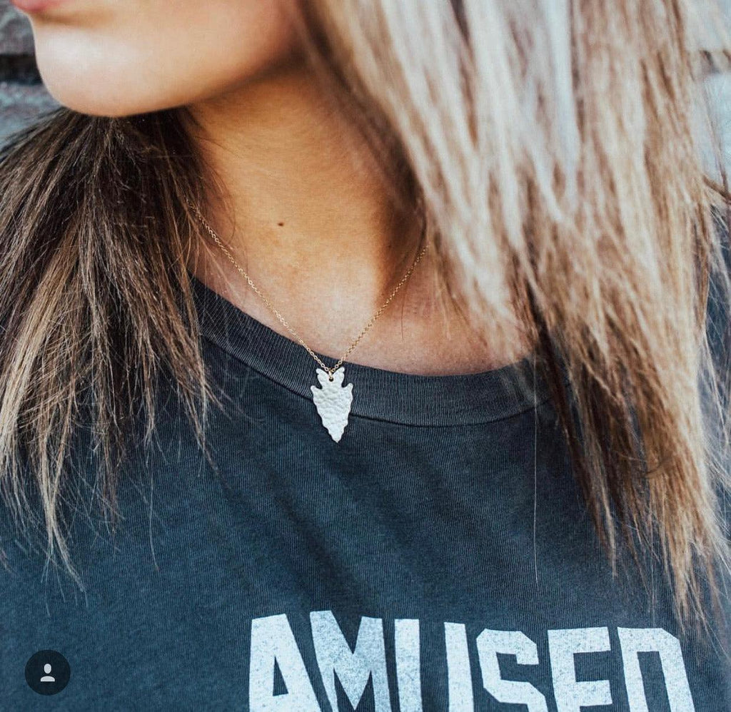 Arrowhead Pendant Necklace - Nashelle