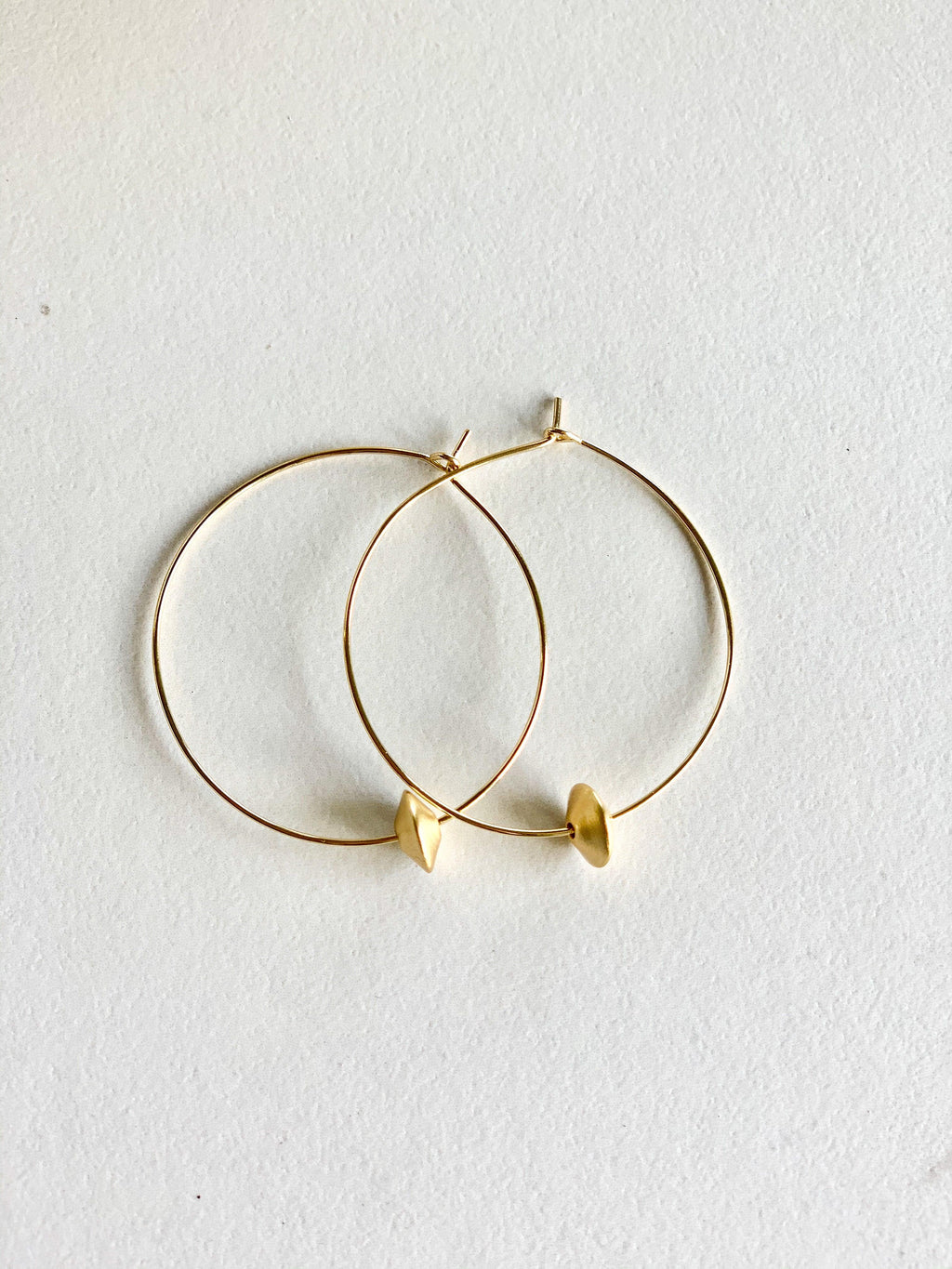 HARLOW Bead Hoop Earring - Nashelle