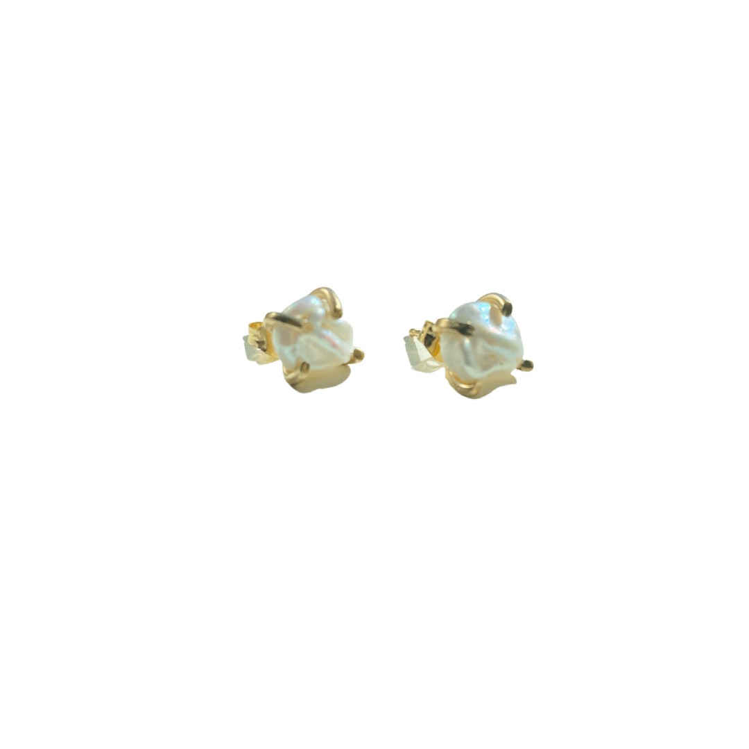 Pearl Gem Studs - Nashelle