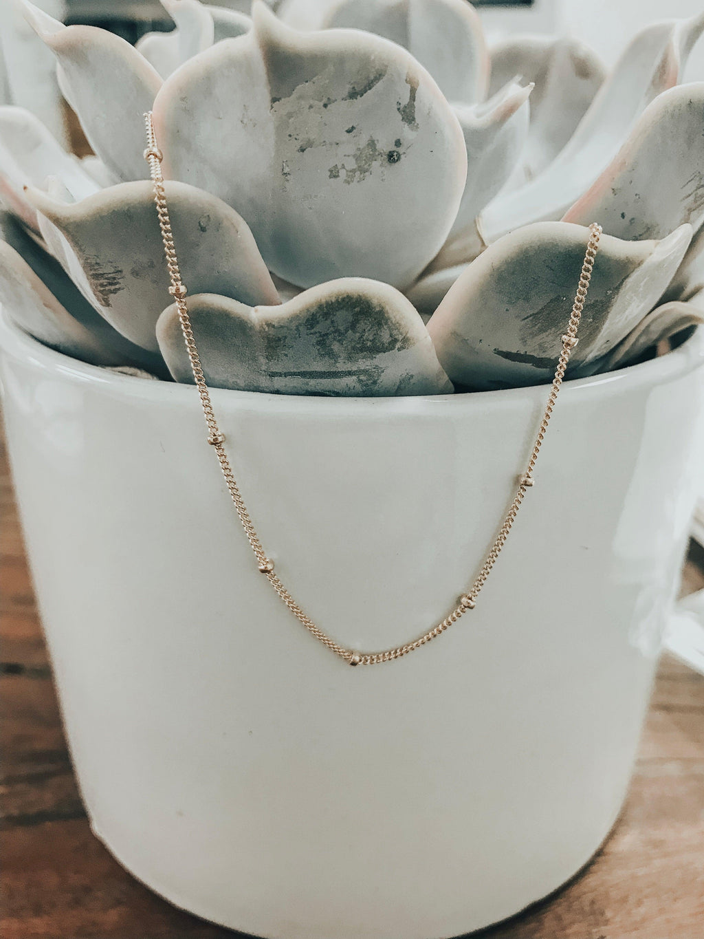 Tiny Dot Necklace - Nashelle