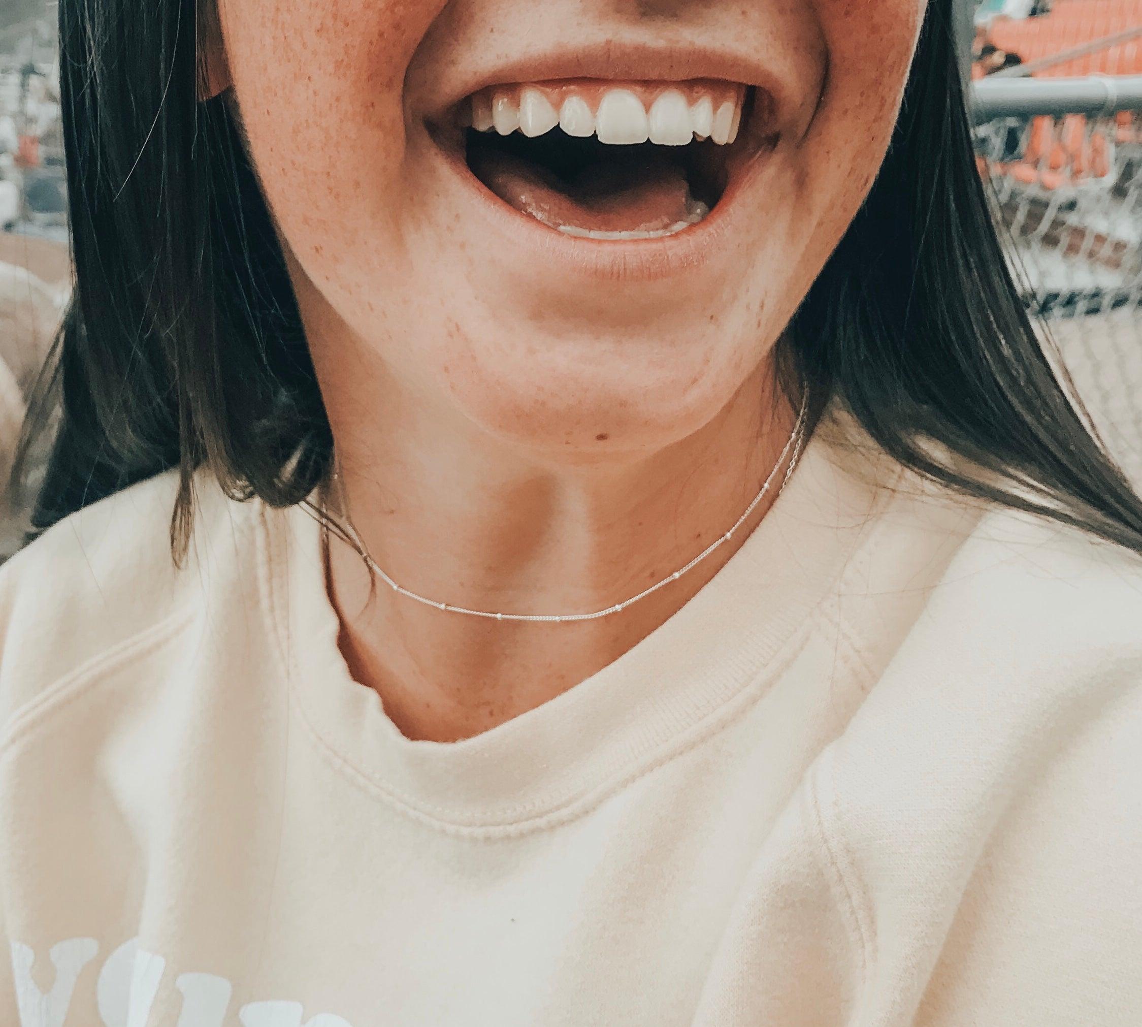 Tiny Dot Necklace - Nashelle