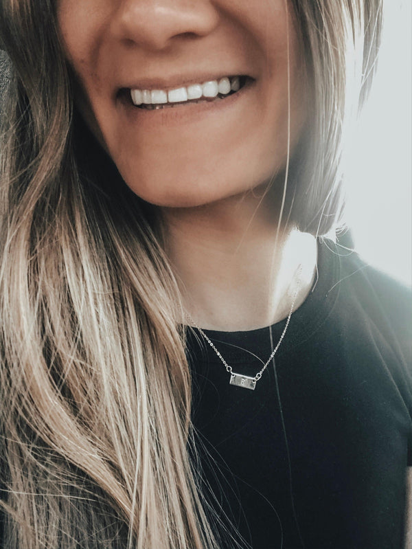 Tiny Bar Necklace