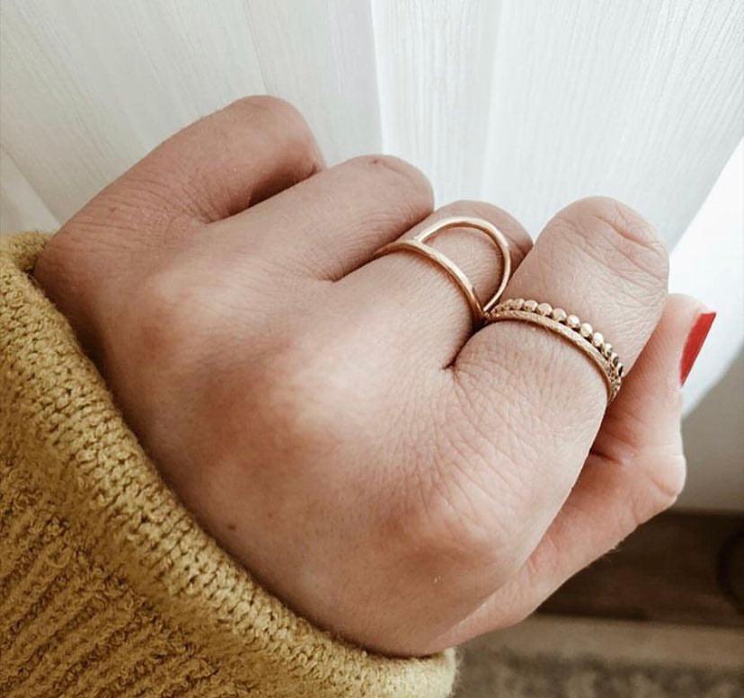 Dot Stacker Ring - Nashelle