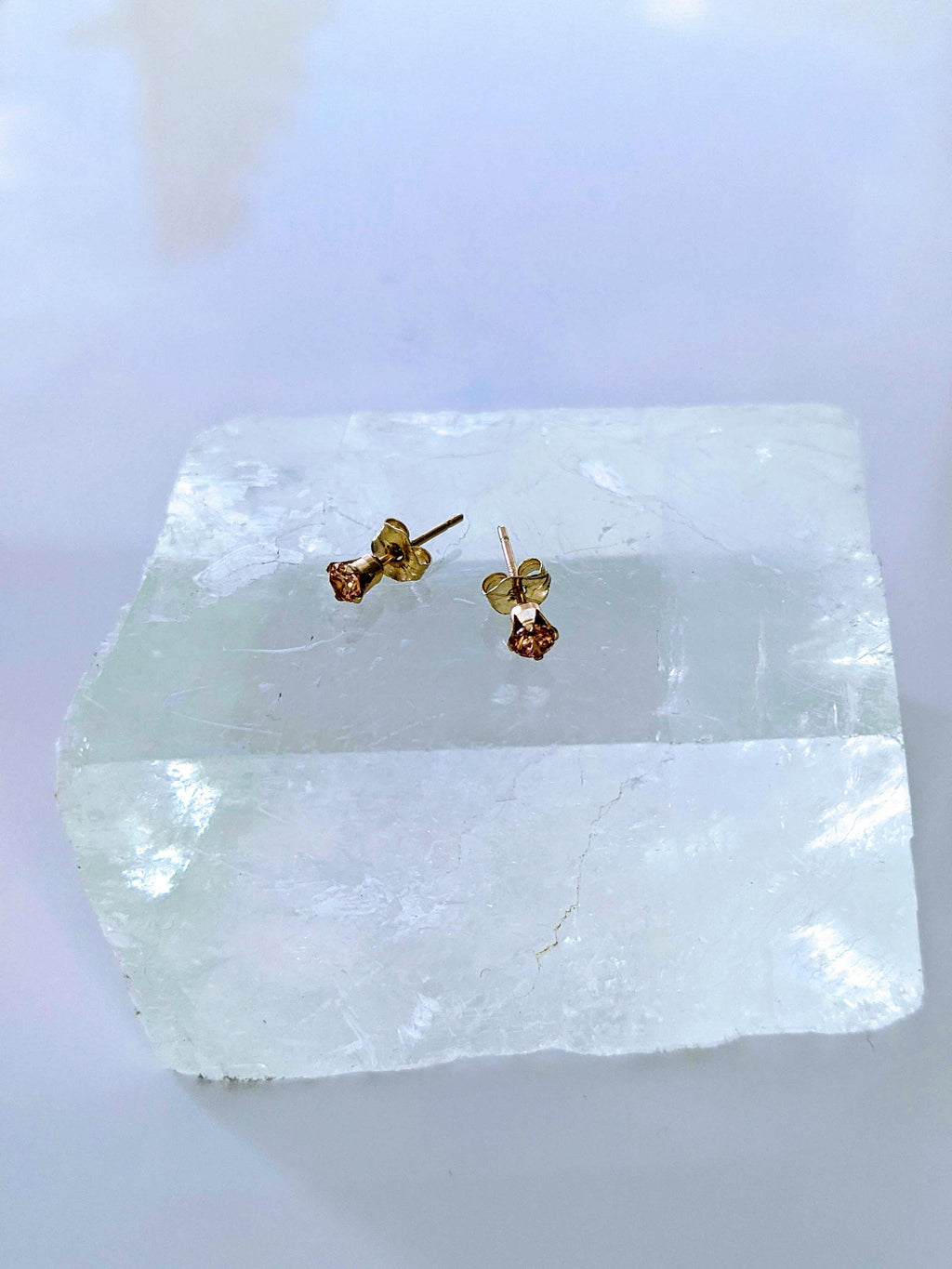 Muse Champagne Studs - Nashelle