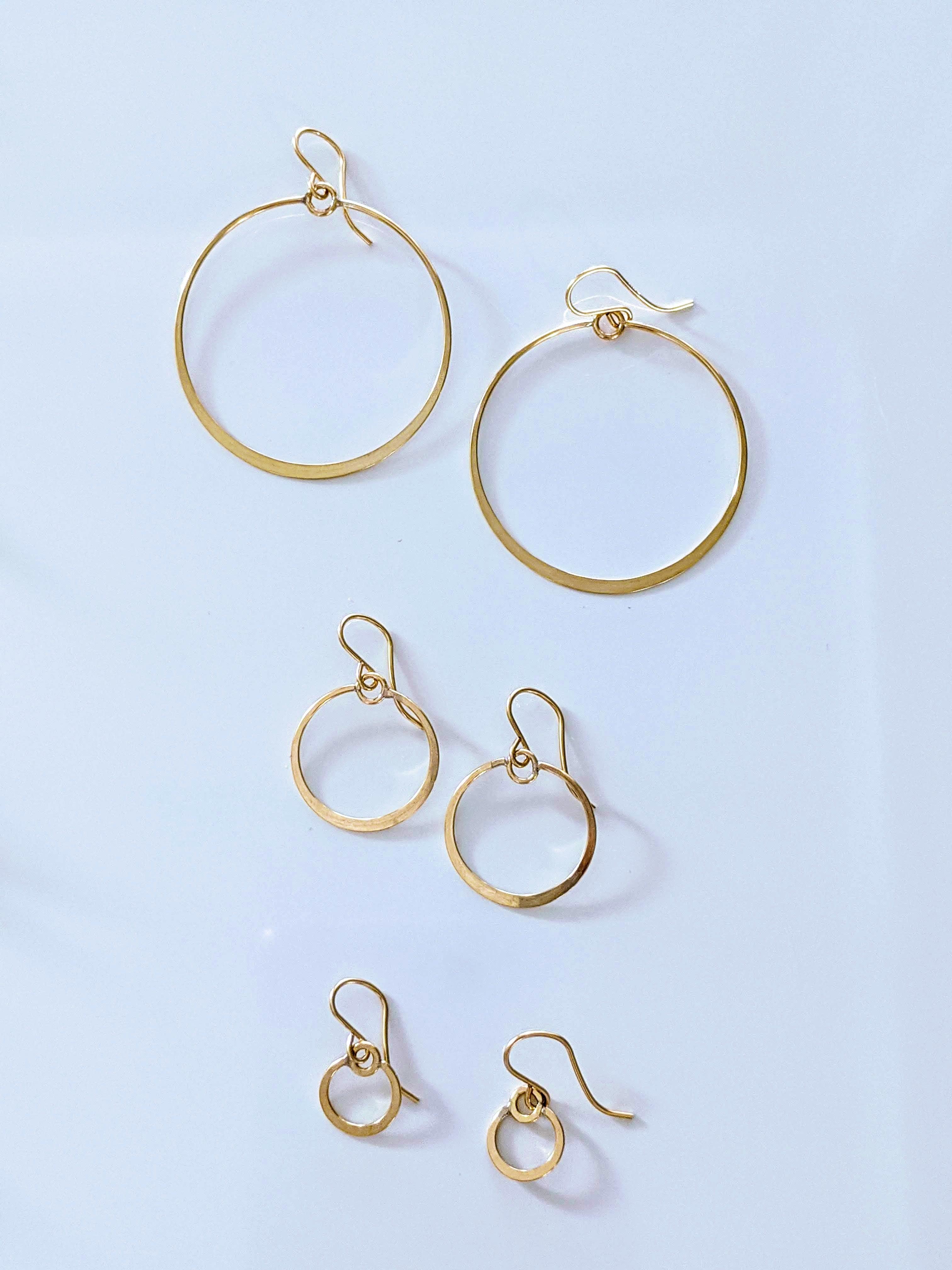Muse Circle Earrings - Nashelle