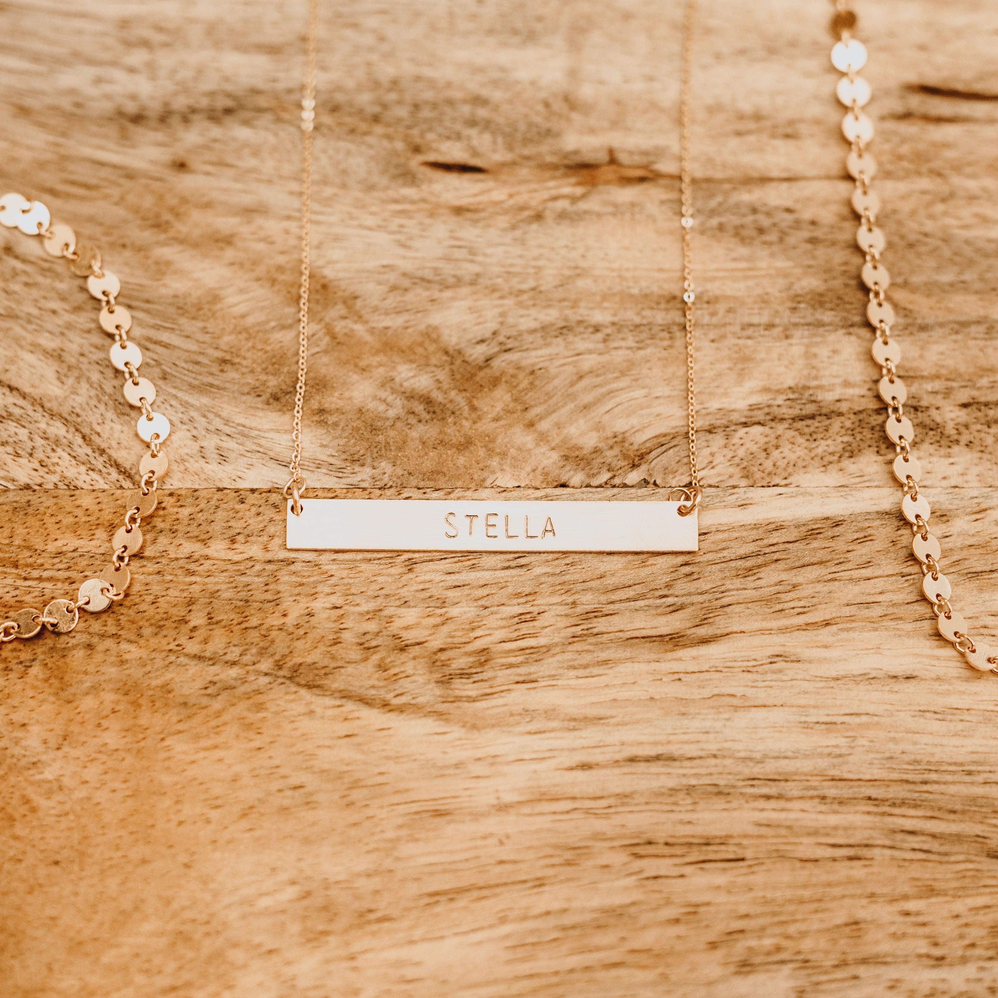 Classic Bar Necklace - Nashelle