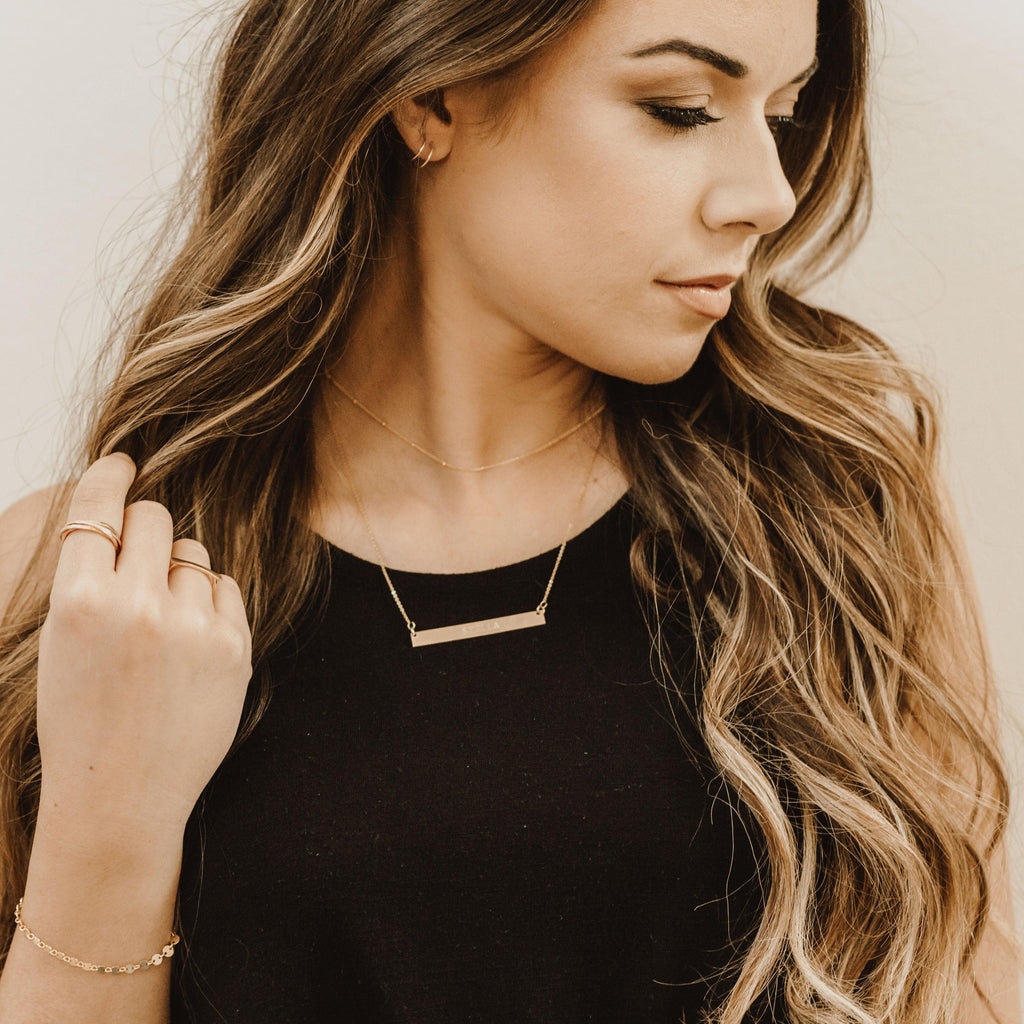 Classic Bar Necklace - Nashelle