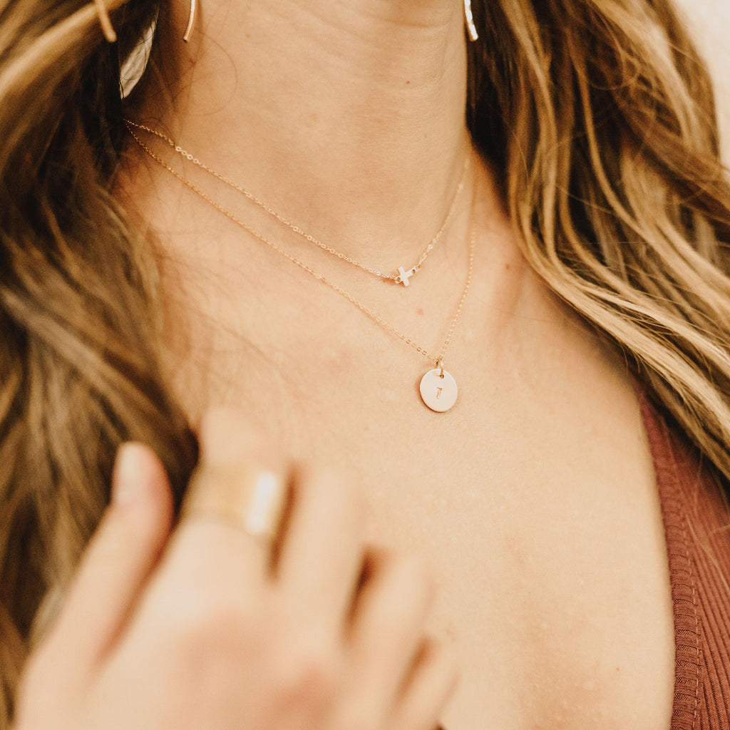 Mini Side Cross Choker - Nashelle