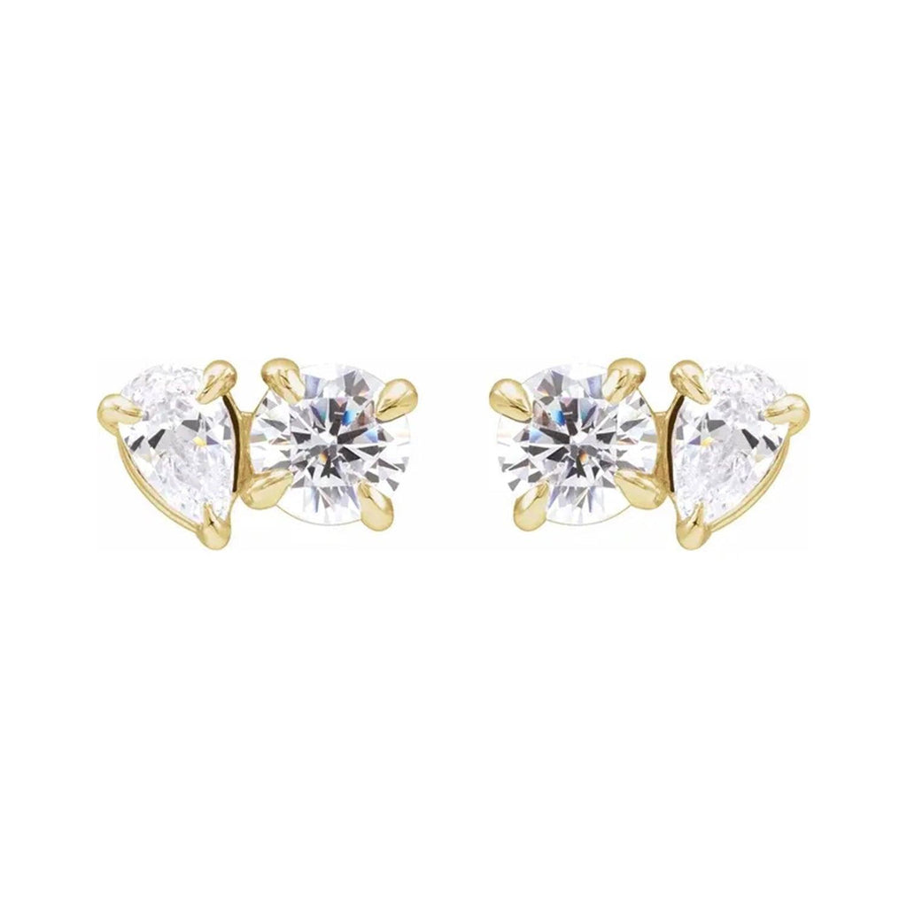 Cluster Diamond Studs - Nashelle
