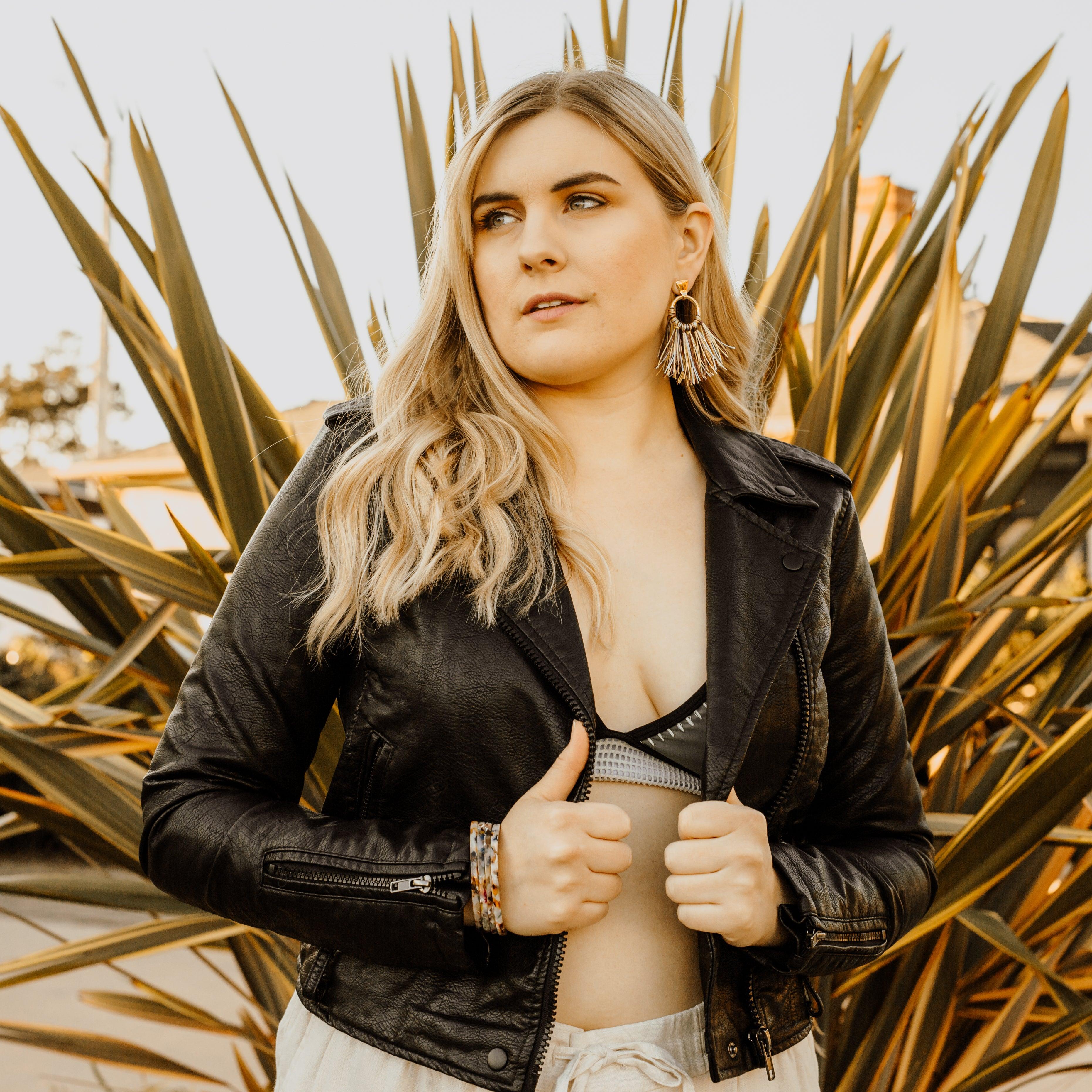 HARLOW Thick Fringe Earring - Nashelle