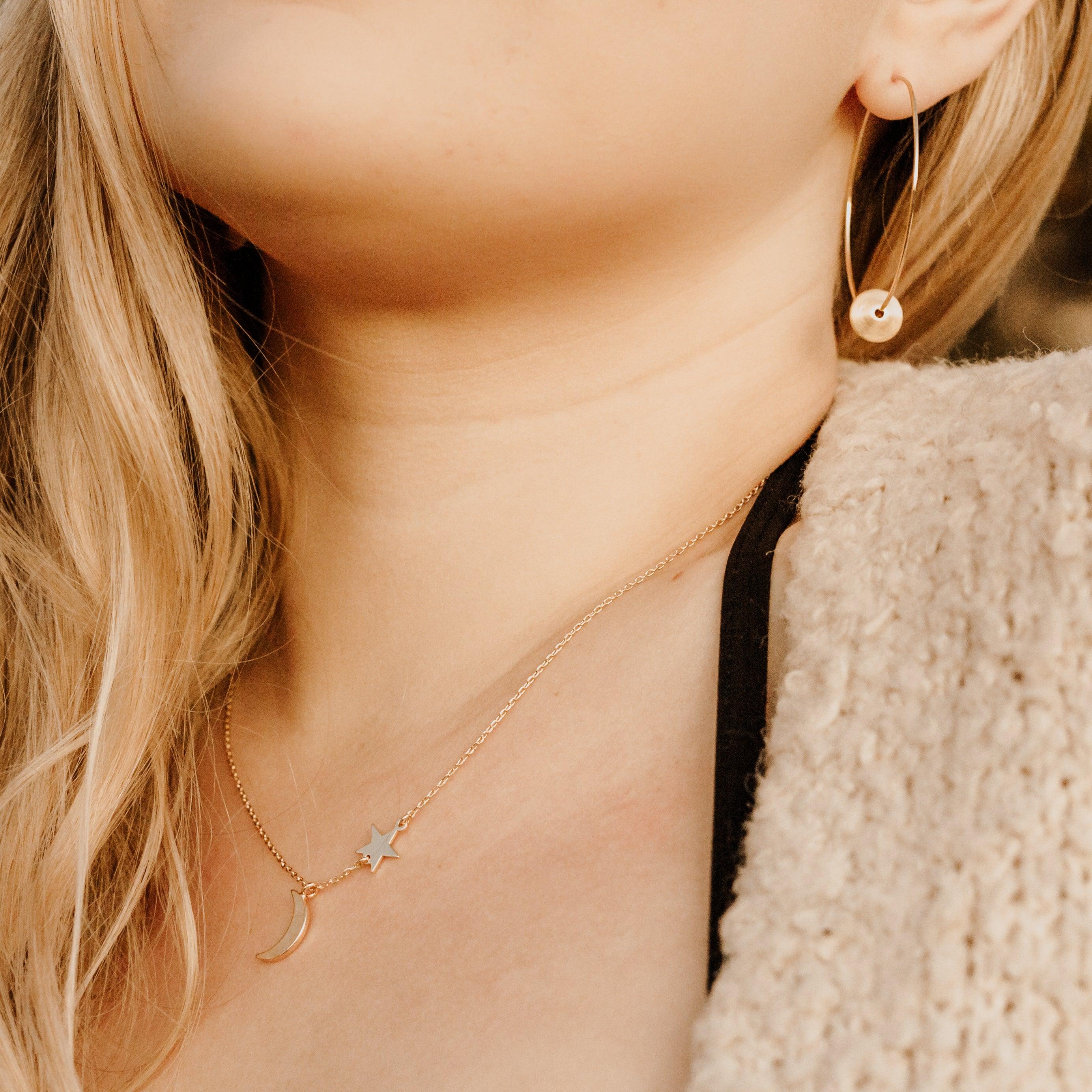 HARLOW Bead Hoop Earring - Nashelle