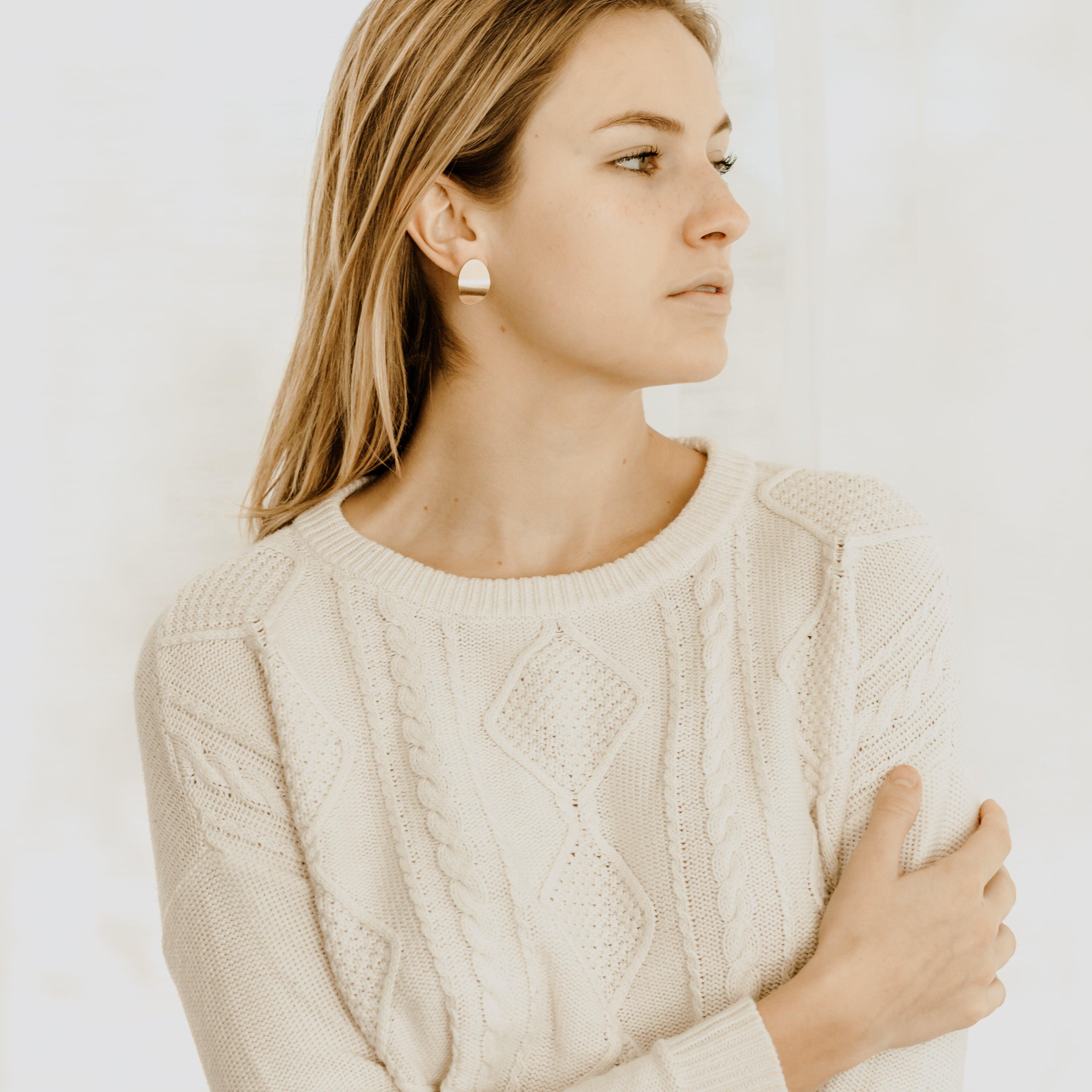 HARLOW Finger Print Earrings - Nashelle