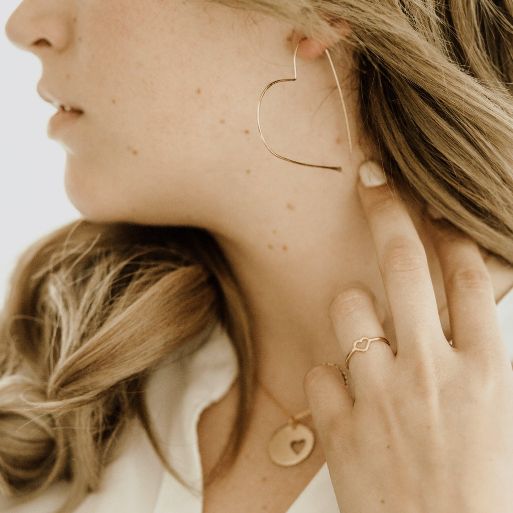 Lucky Heart Earrings - Nashelle